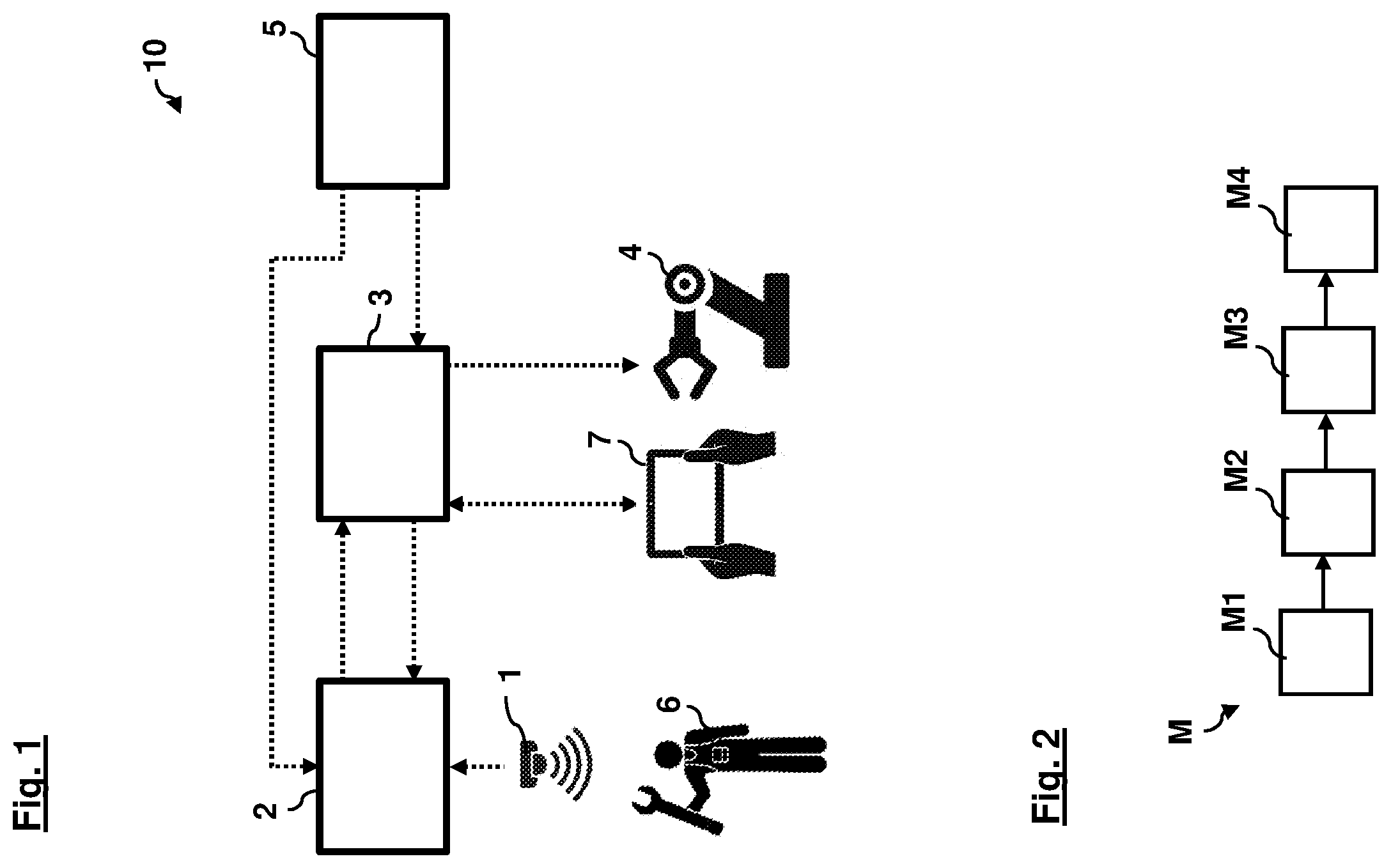 Patent US12366850 Figure 1 – System and method for cognitive assistance in at least partially manual aircraft assembly