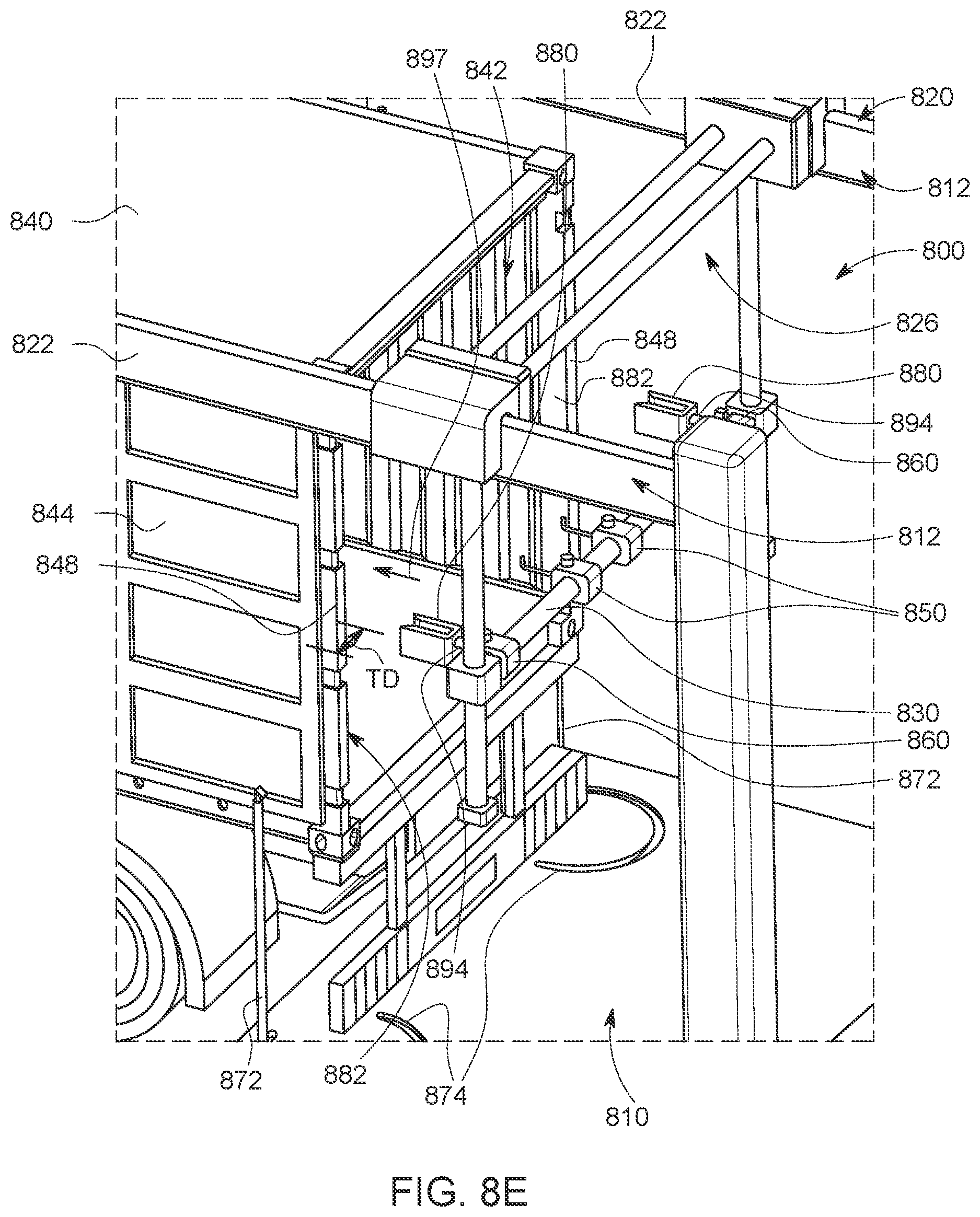 Patent US12366856 Figure 12 – Systems and methods for automated operation and handling of autonomous trucks and trailers hauled thereby