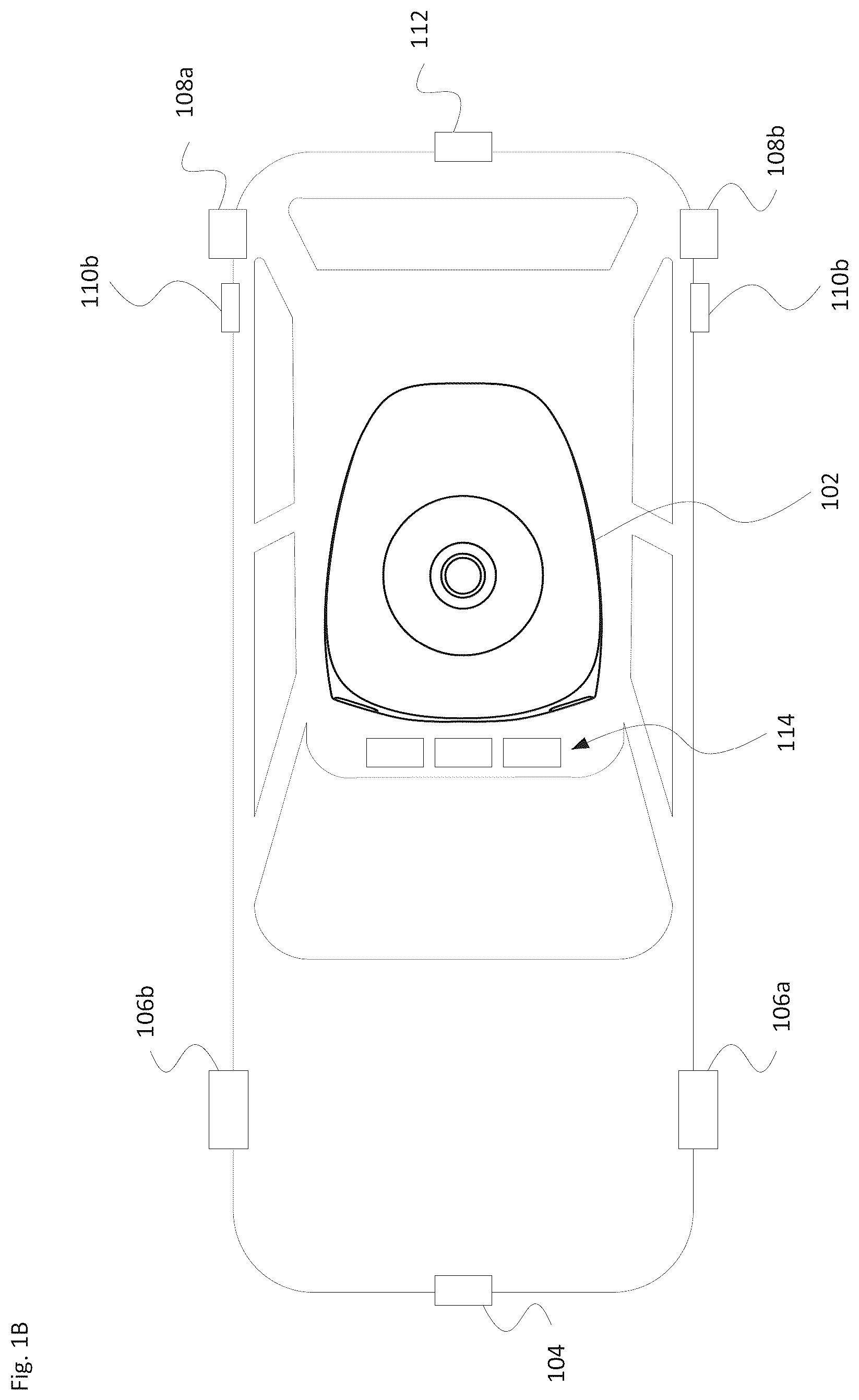 Patent US12366857 Figure 2 – Perimeter sensor housings