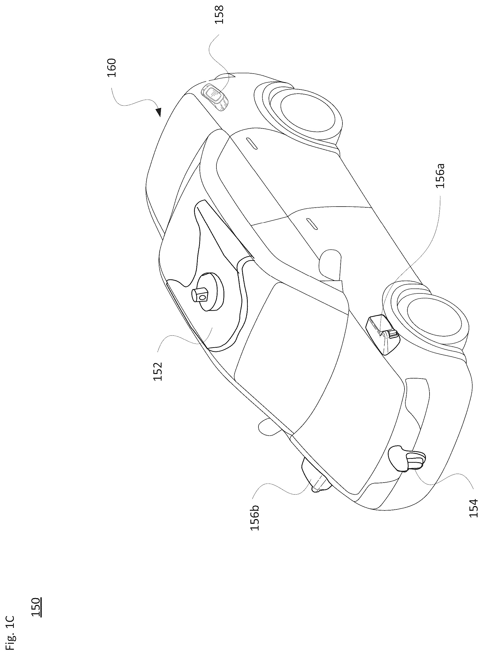 Patent US12366857 Figure 3 – Perimeter sensor housings