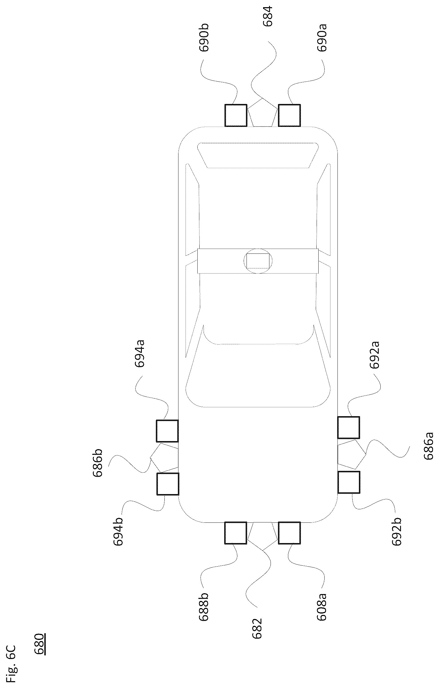 Patent US12366857 Figure 13 – Perimeter sensor housings