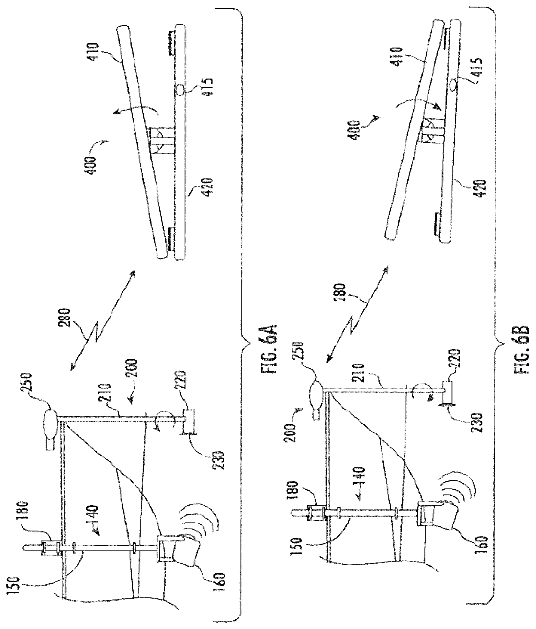 Patent US12366859 Figure 5 – Trolling motor and sonar device directional control