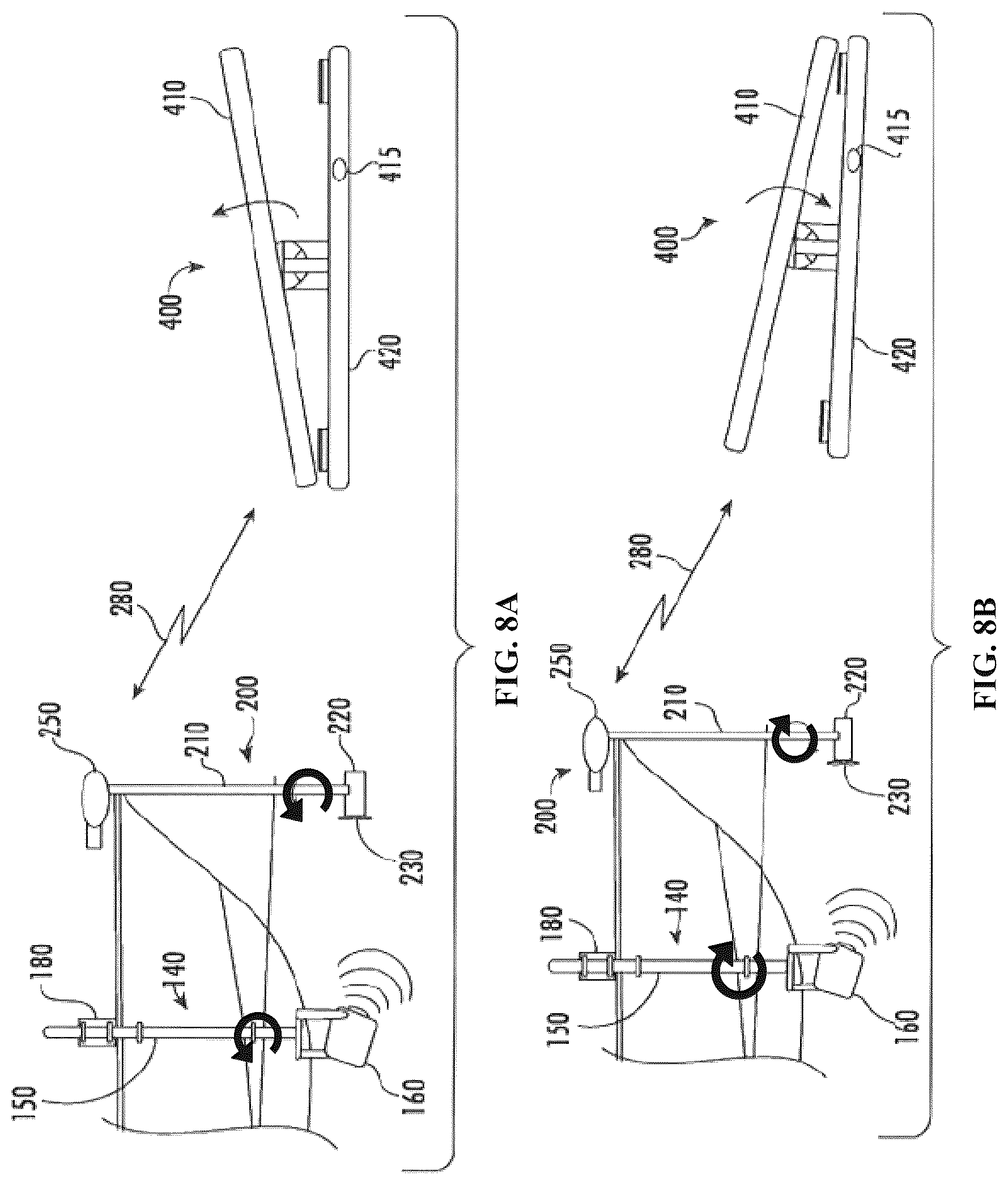 Patent US12366859 Figure 7 – Trolling motor and sonar device directional control