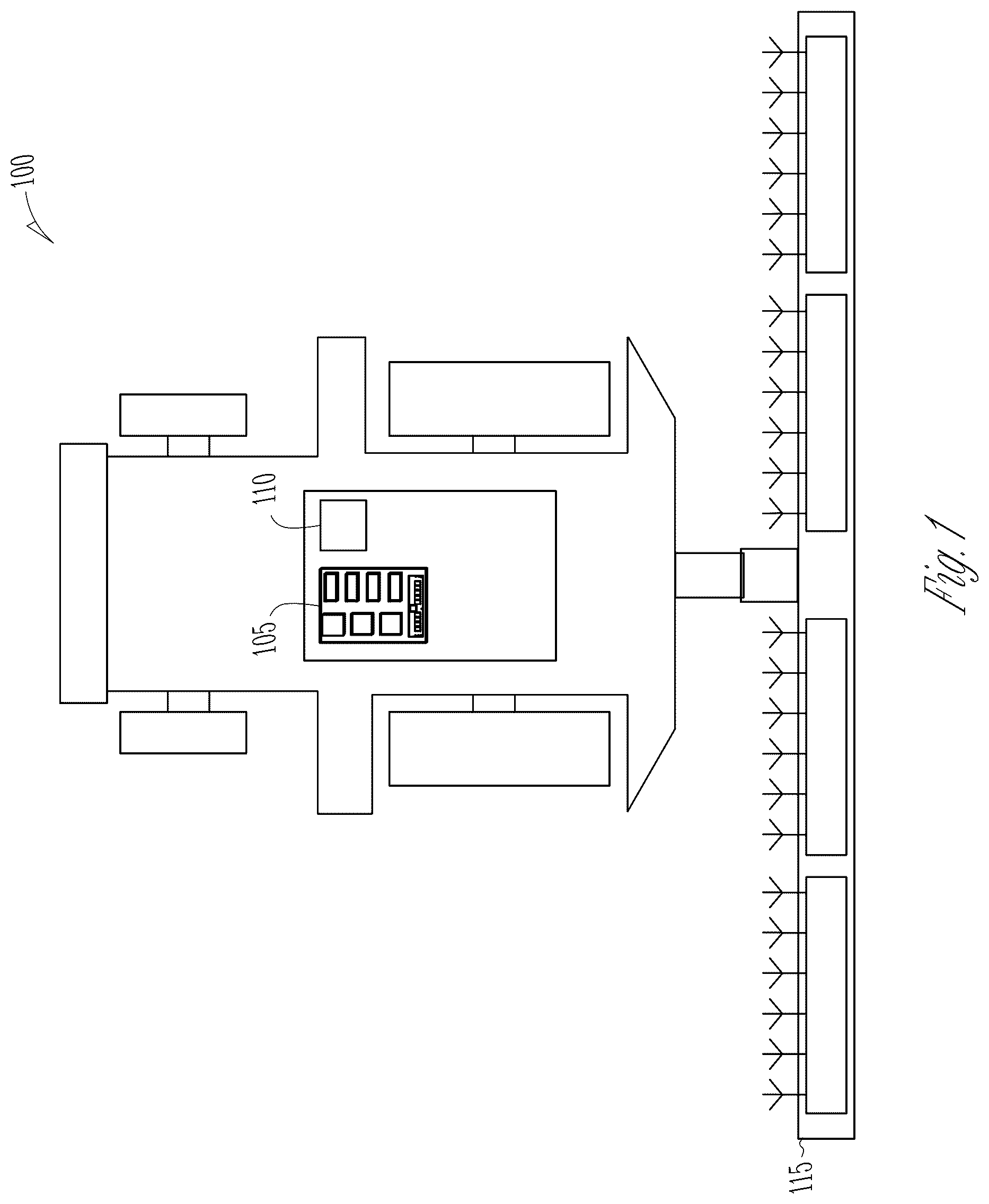 Patent US12366860 Figure 1 – Sensor fusion in agricultural vehicle steering
