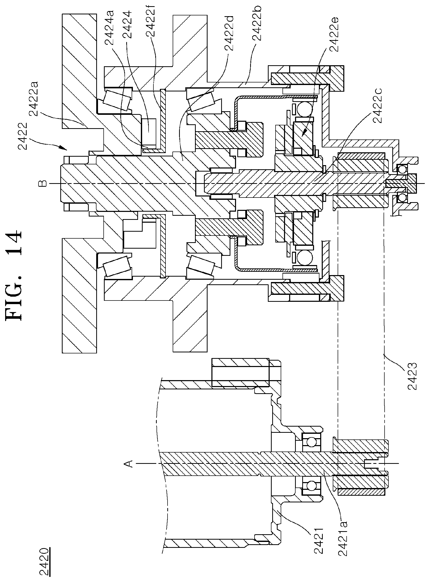 Patent US12366861 Figure 13 – Corner module apparatus for vehicle