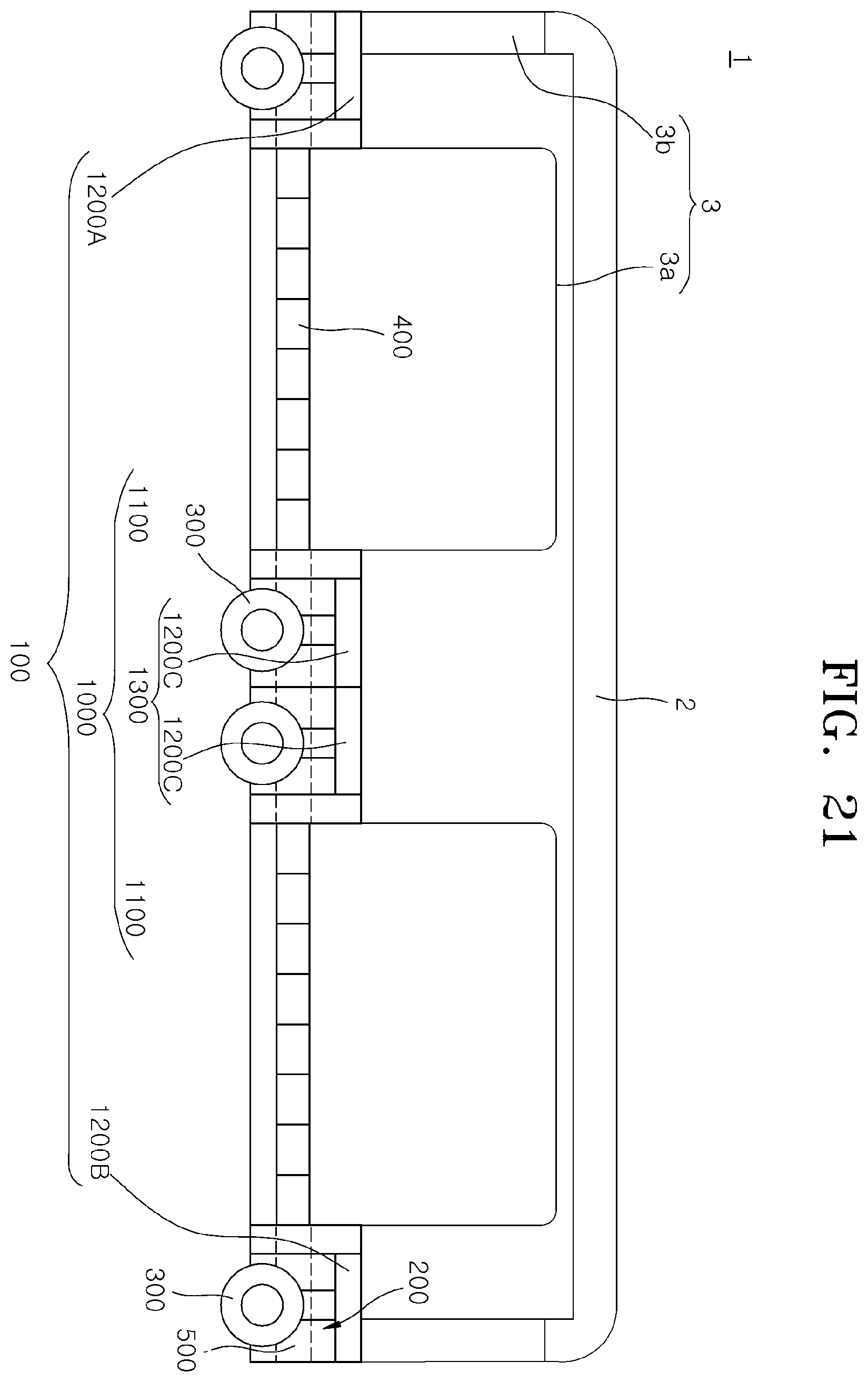 Patent US12366861 Figure 20 – Corner module apparatus for vehicle