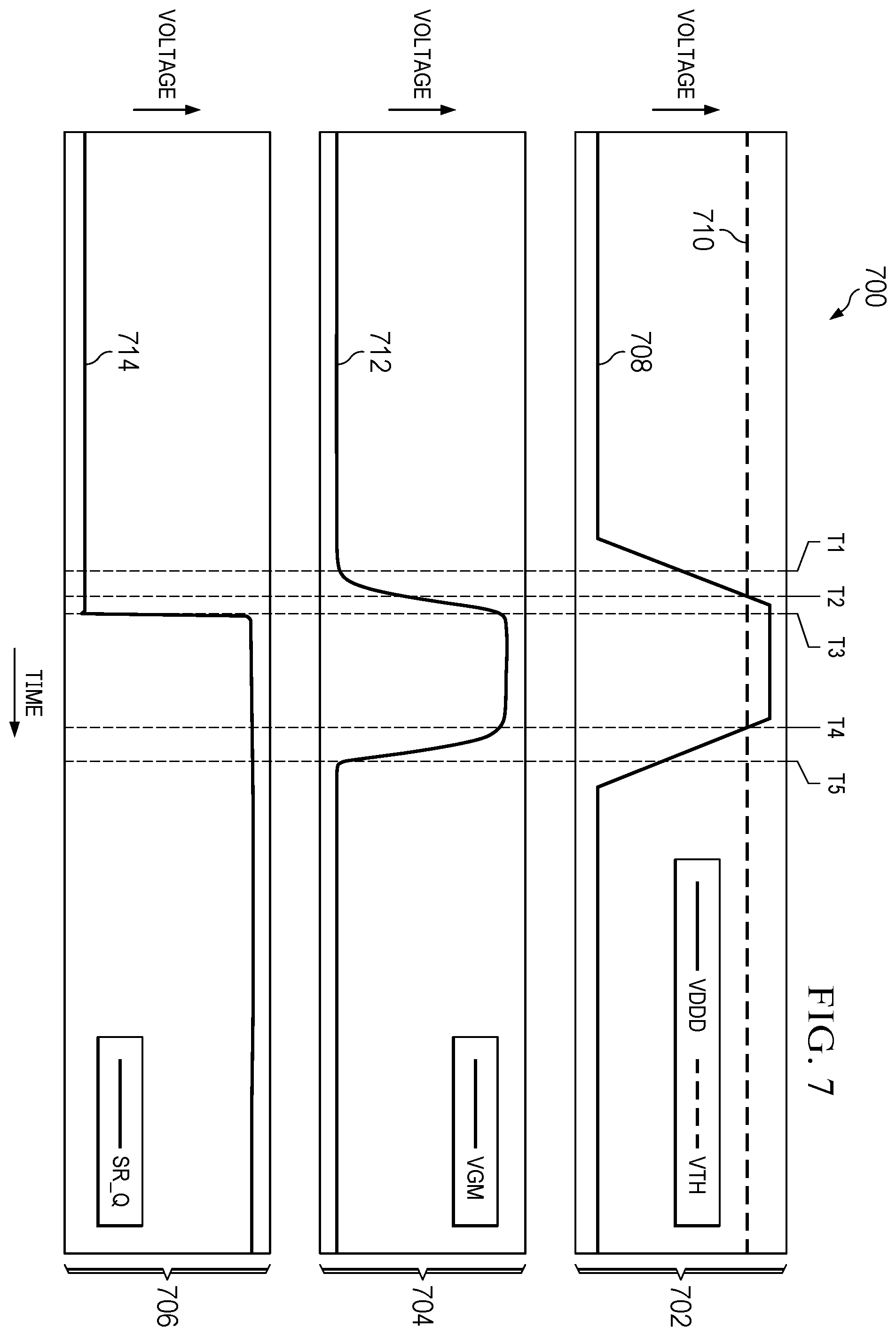 Patent US12366876 Figure 7 – Voltage glitch detector