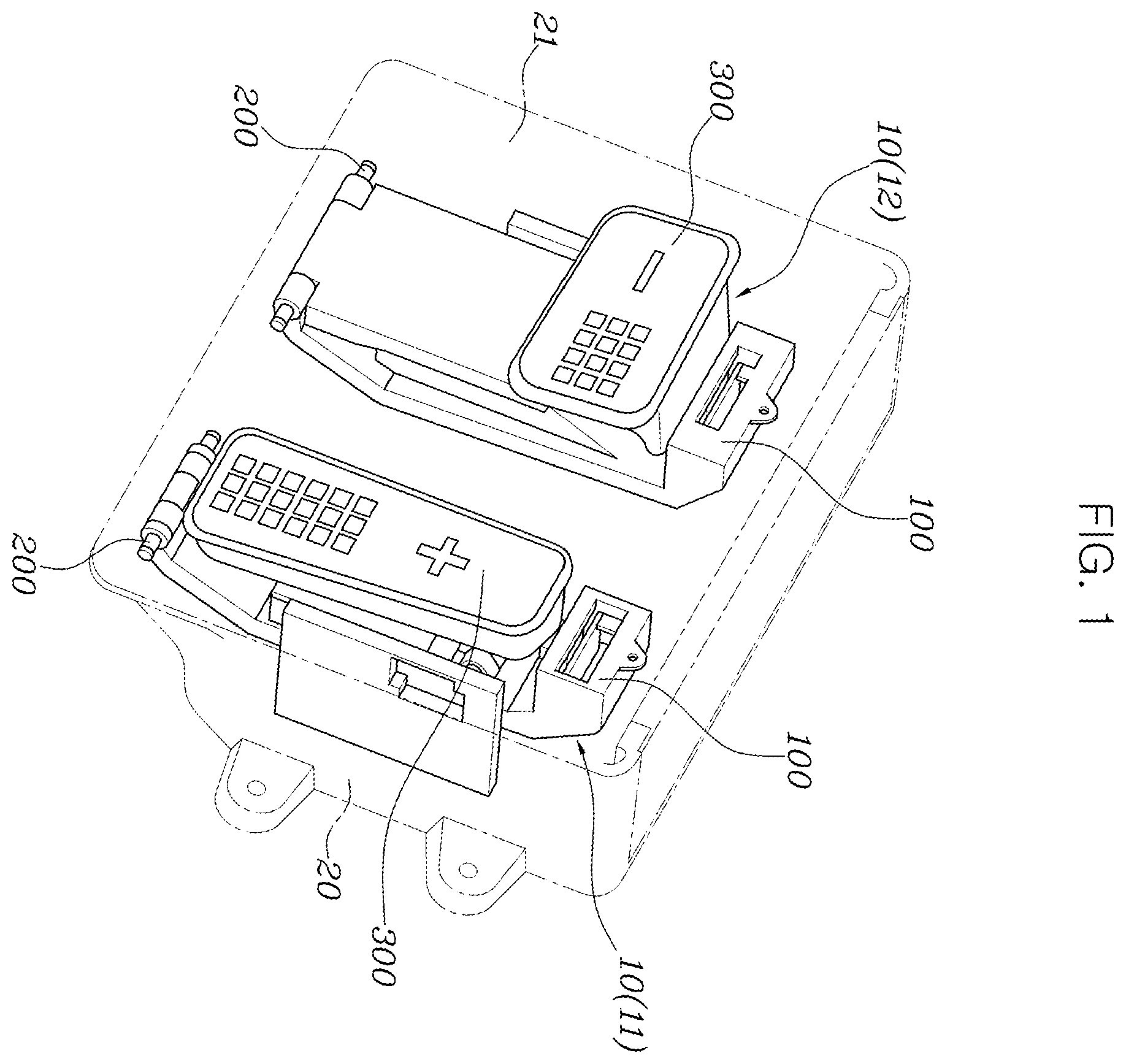 Patent US12366878 Figure 1 – Electronic pedal apparatus