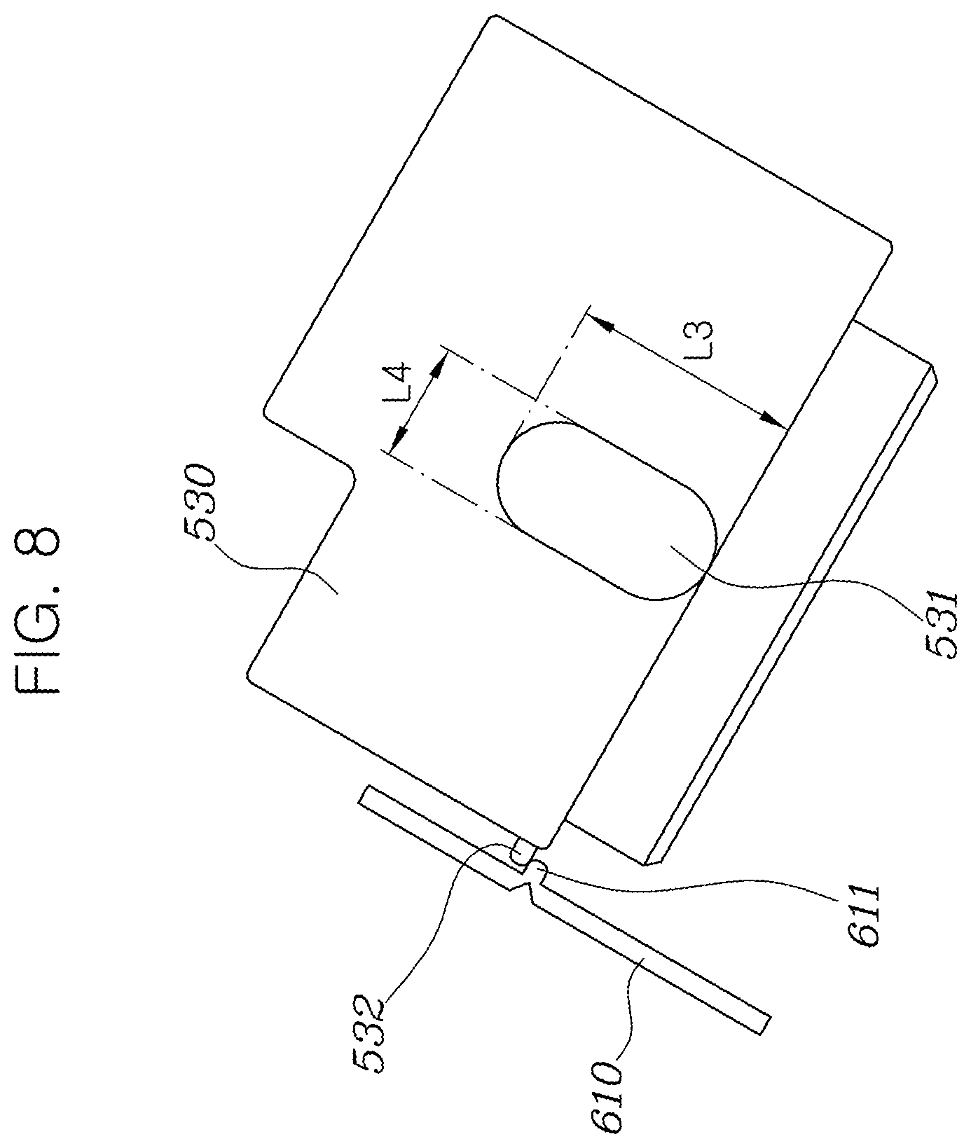 Patent US12366878 Figure 8 – Electronic pedal apparatus