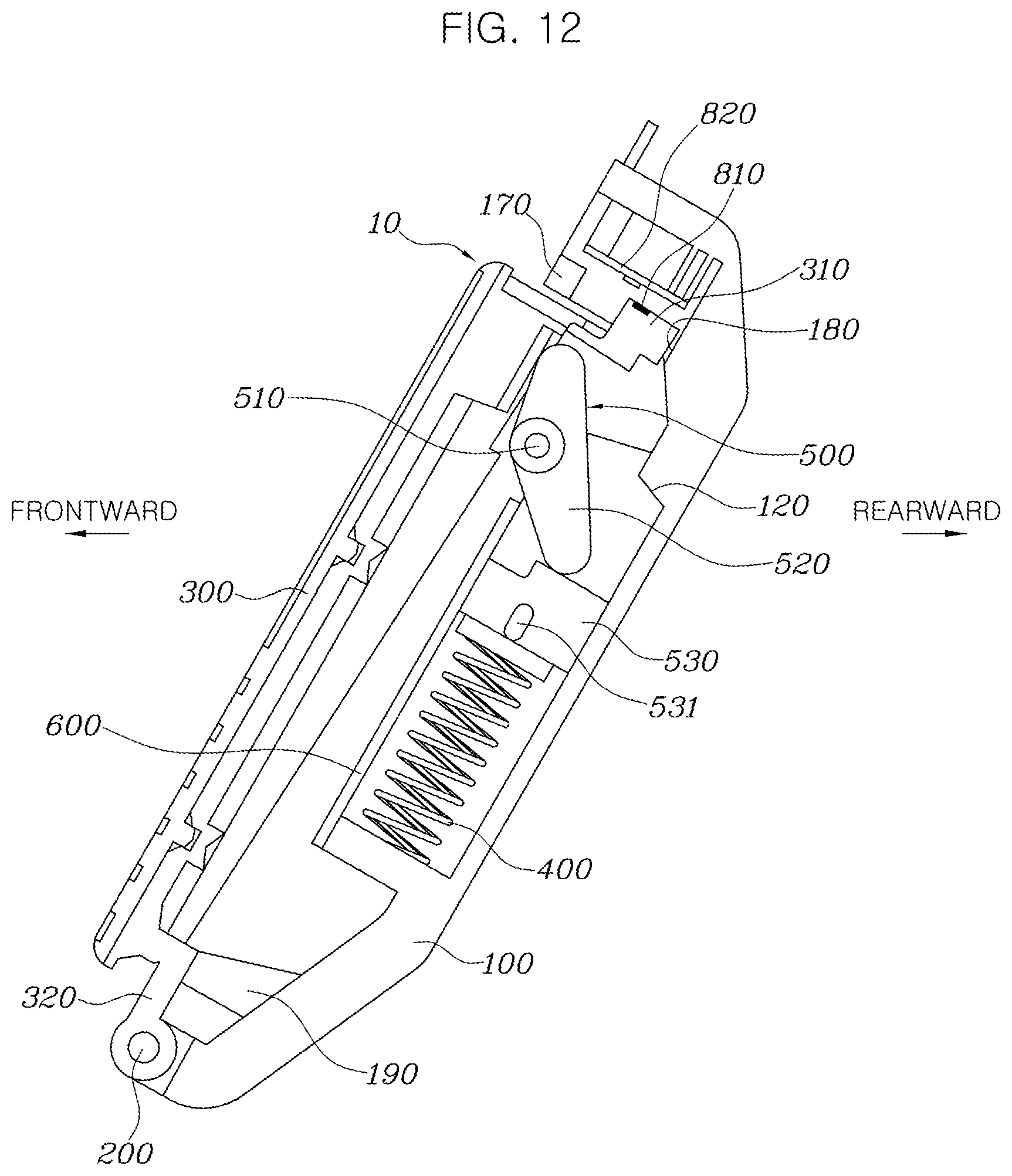 Patent US12366878 Figure 12 – Electronic pedal apparatus