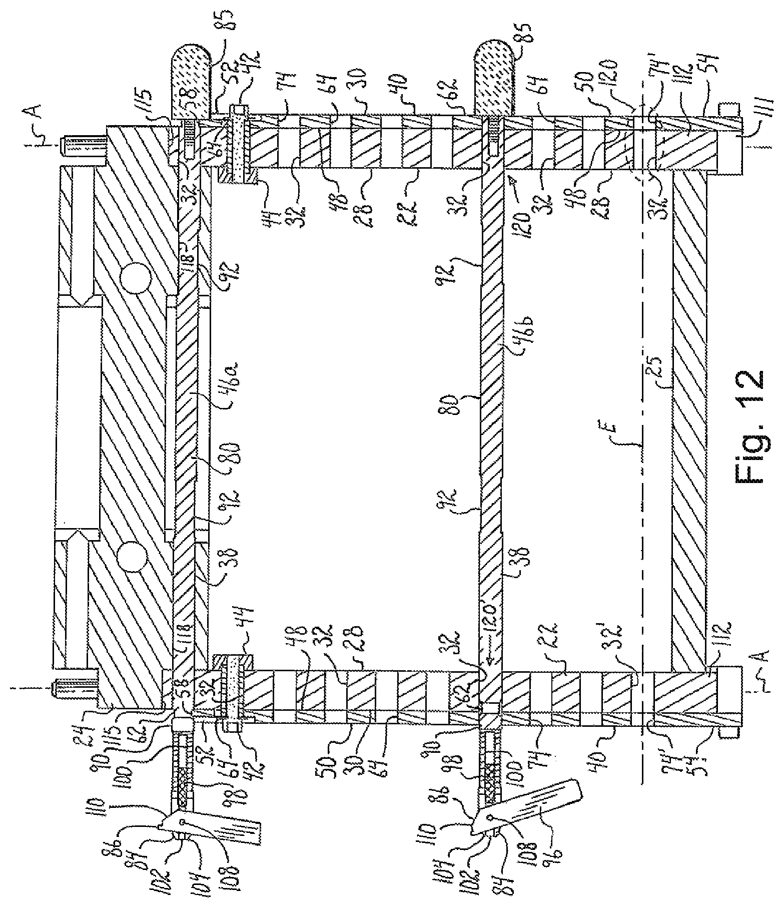 Patent US12366880 Figure 5 – Fail-safe release mechanism for use with patient positioning support apparati