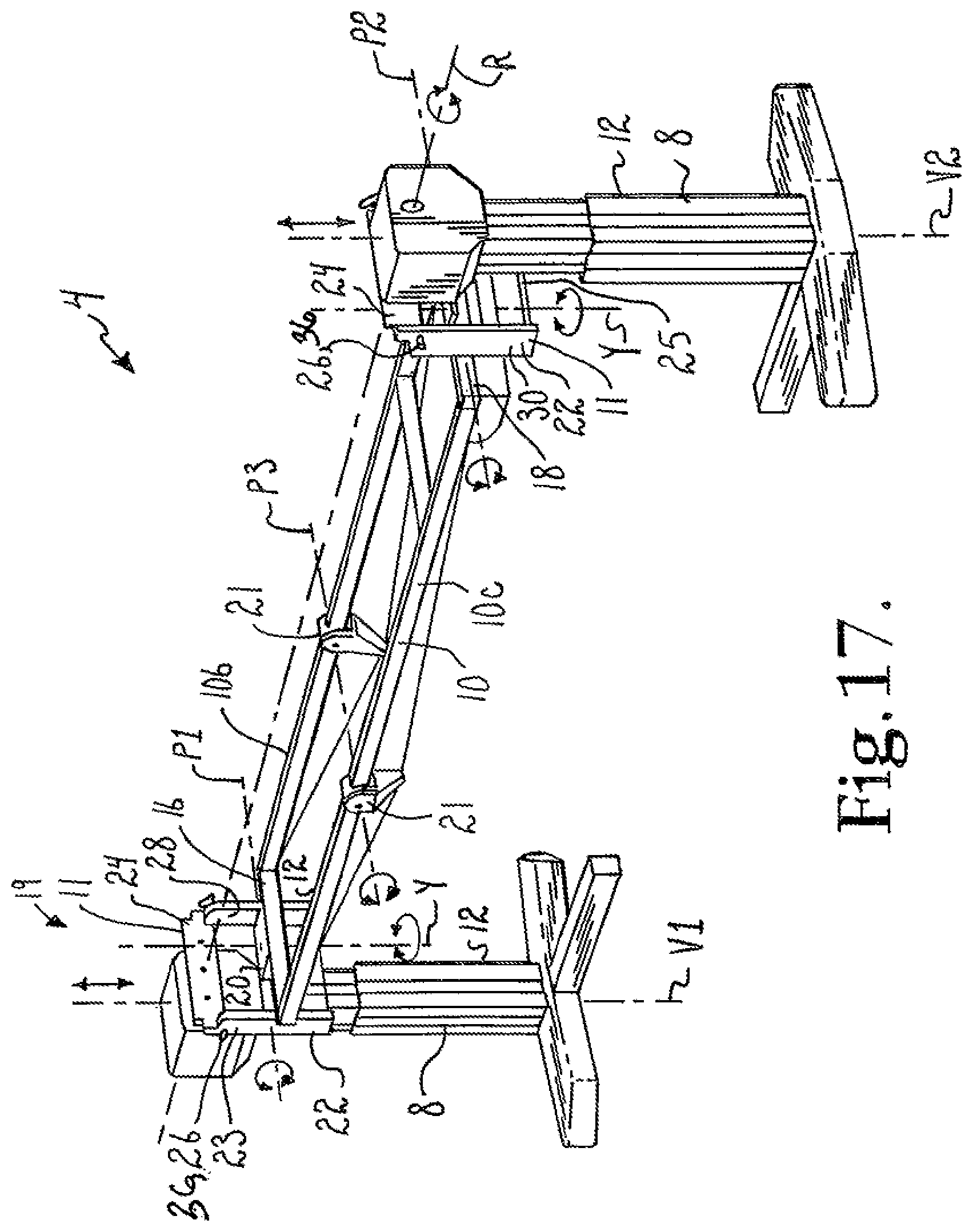 Patent US12366880 Figure 9 – Fail-safe release mechanism for use with patient positioning support apparati