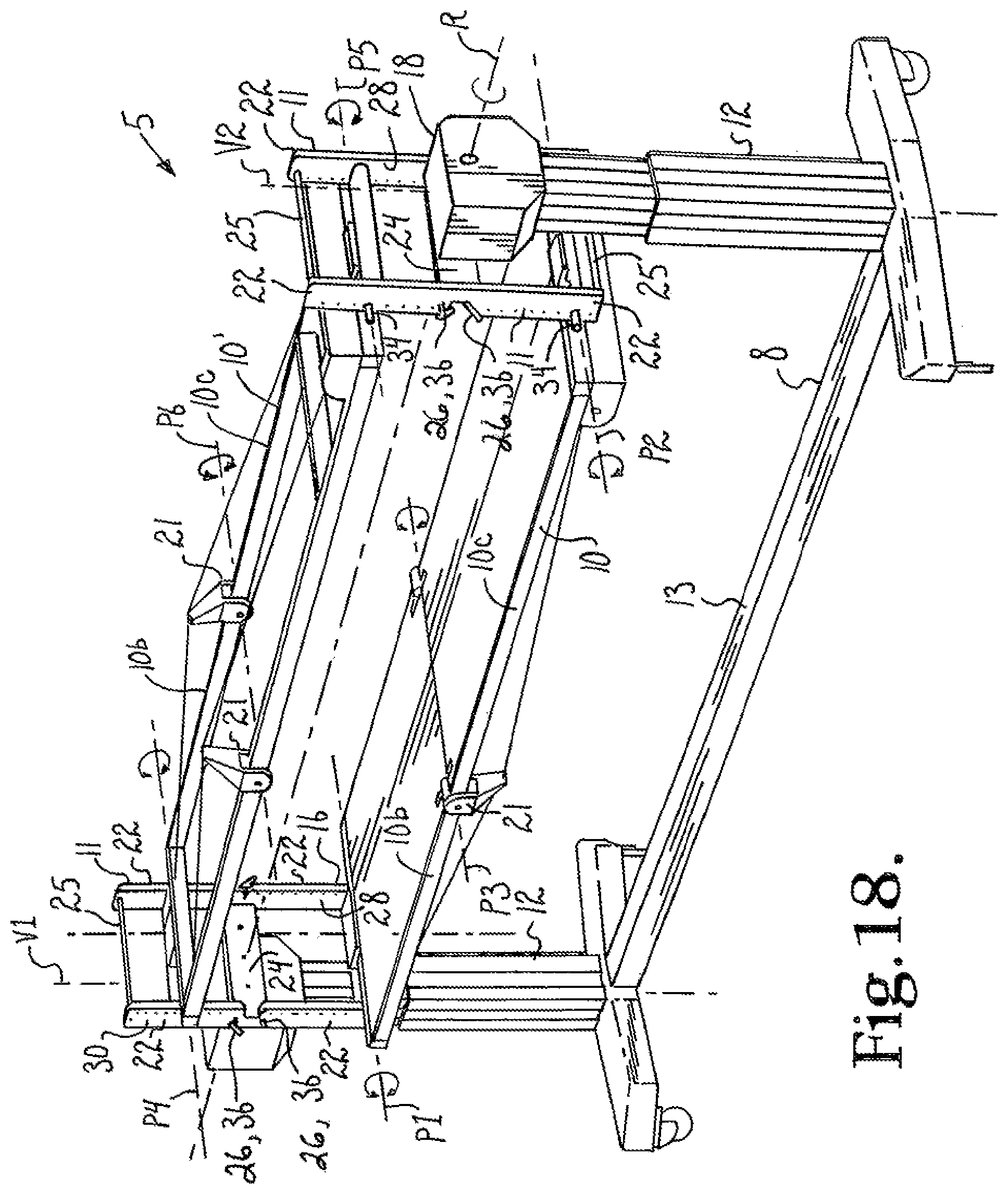 Patent US12366880 Figure 10 – Fail-safe release mechanism for use with patient positioning support apparati