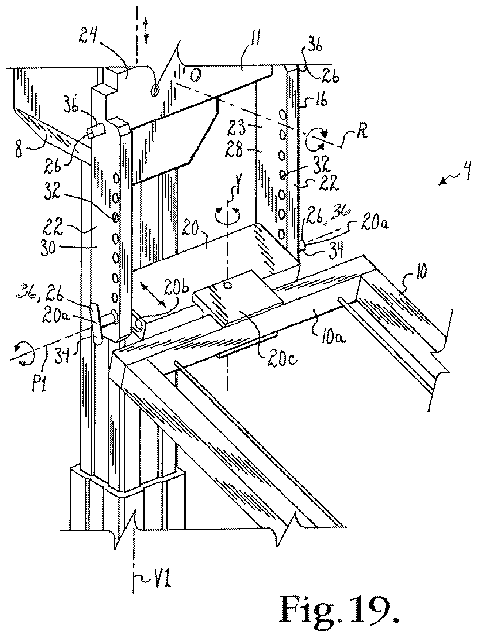 Patent US12366880 Figure 11 – Fail-safe release mechanism for use with patient positioning support apparati