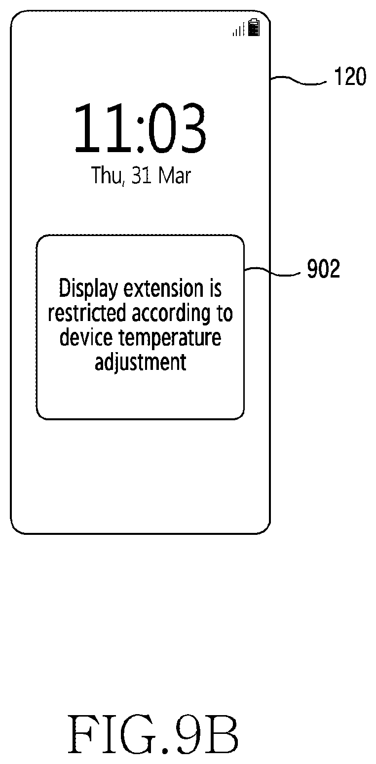 Patent US12366885 Figure 12 – Electronic device and method including flexible display