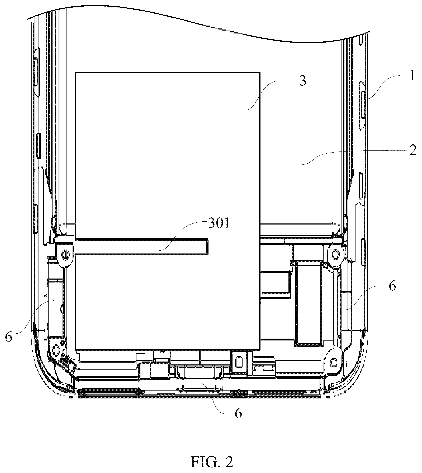 Patent US12366888 Figure 2 – Electronic device