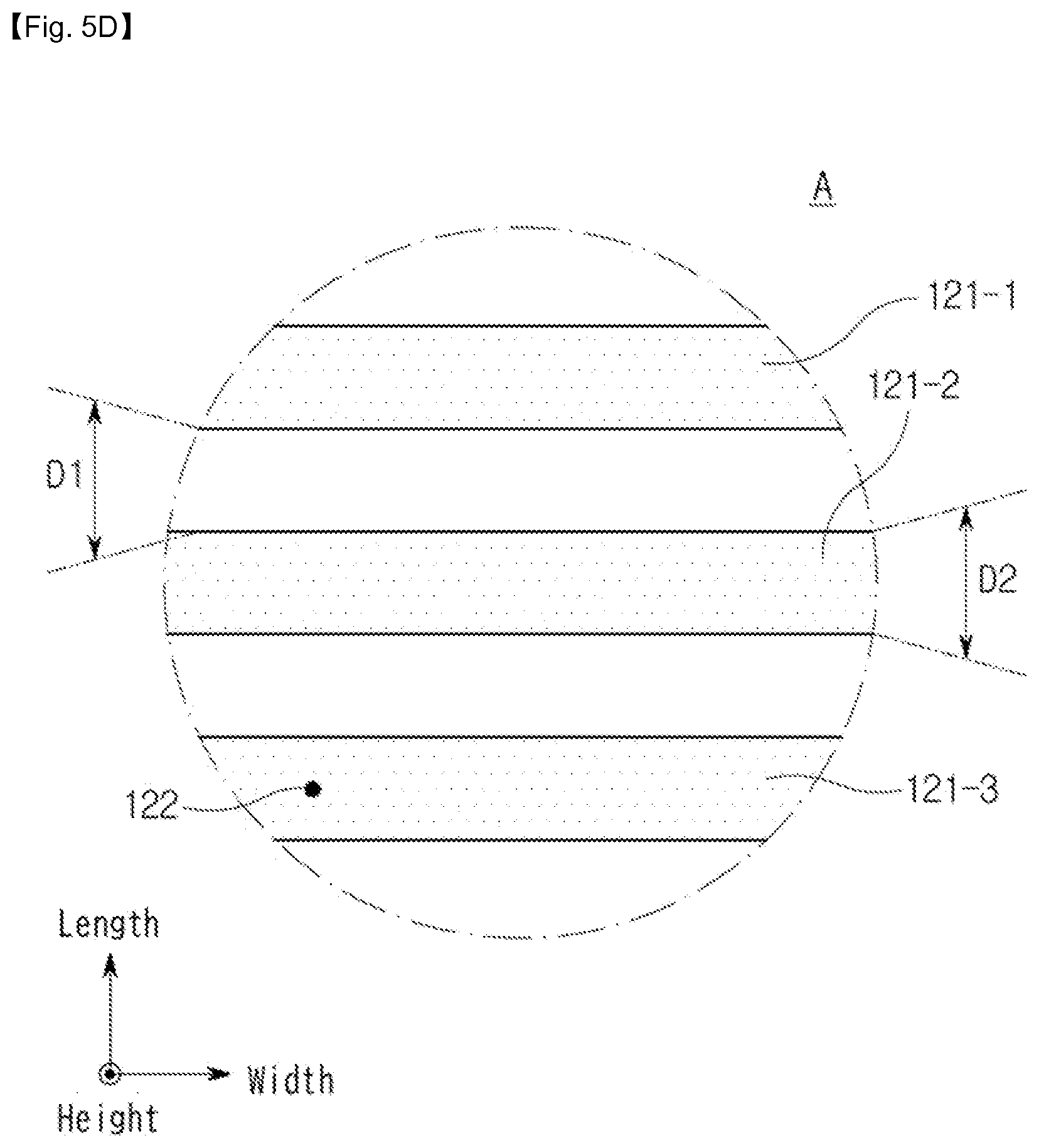 Patent US12366890 Figure 8 – Display device having cover glass