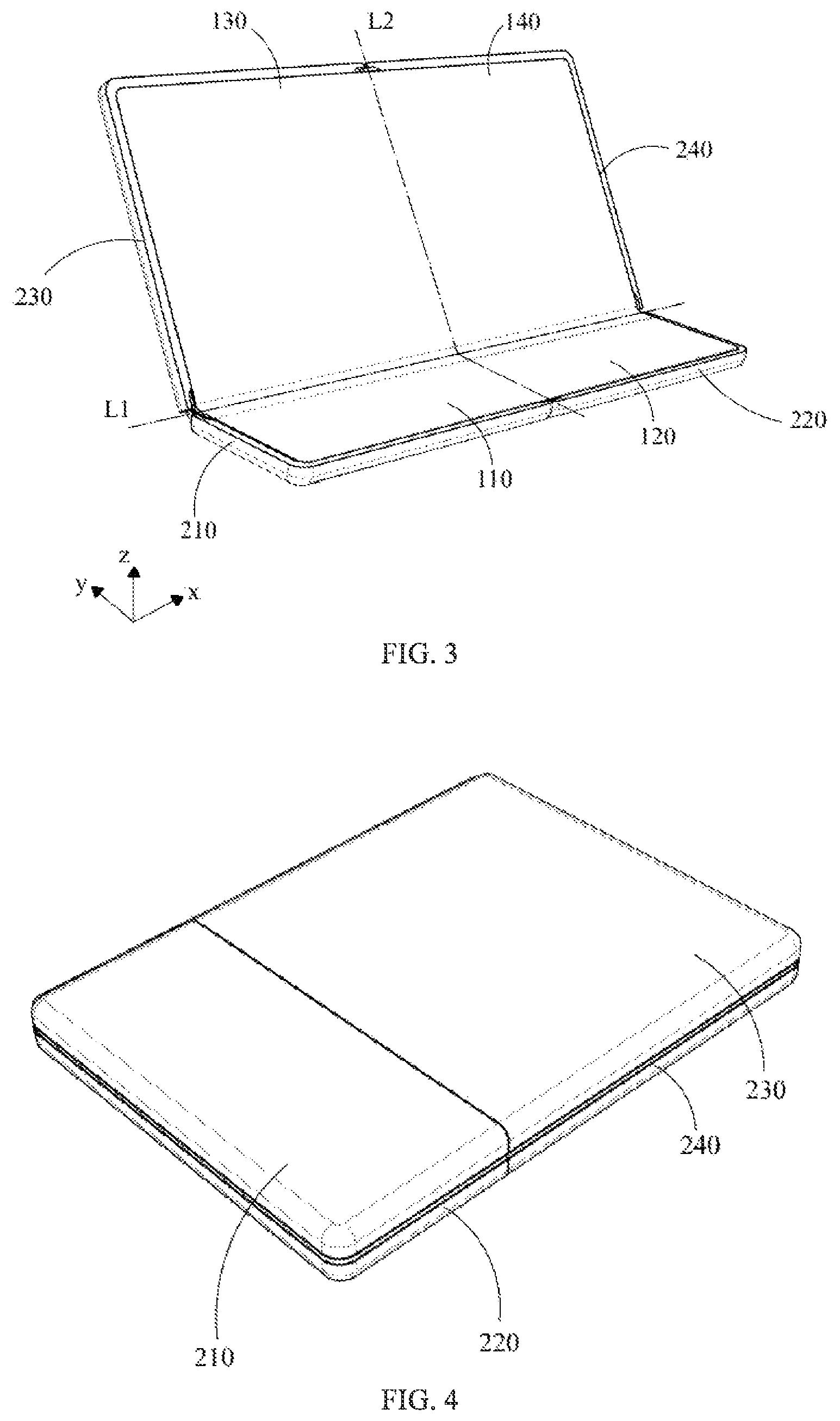 Patent US12366891 Figure 2 – Support plate, flexible display panel, and electronic device