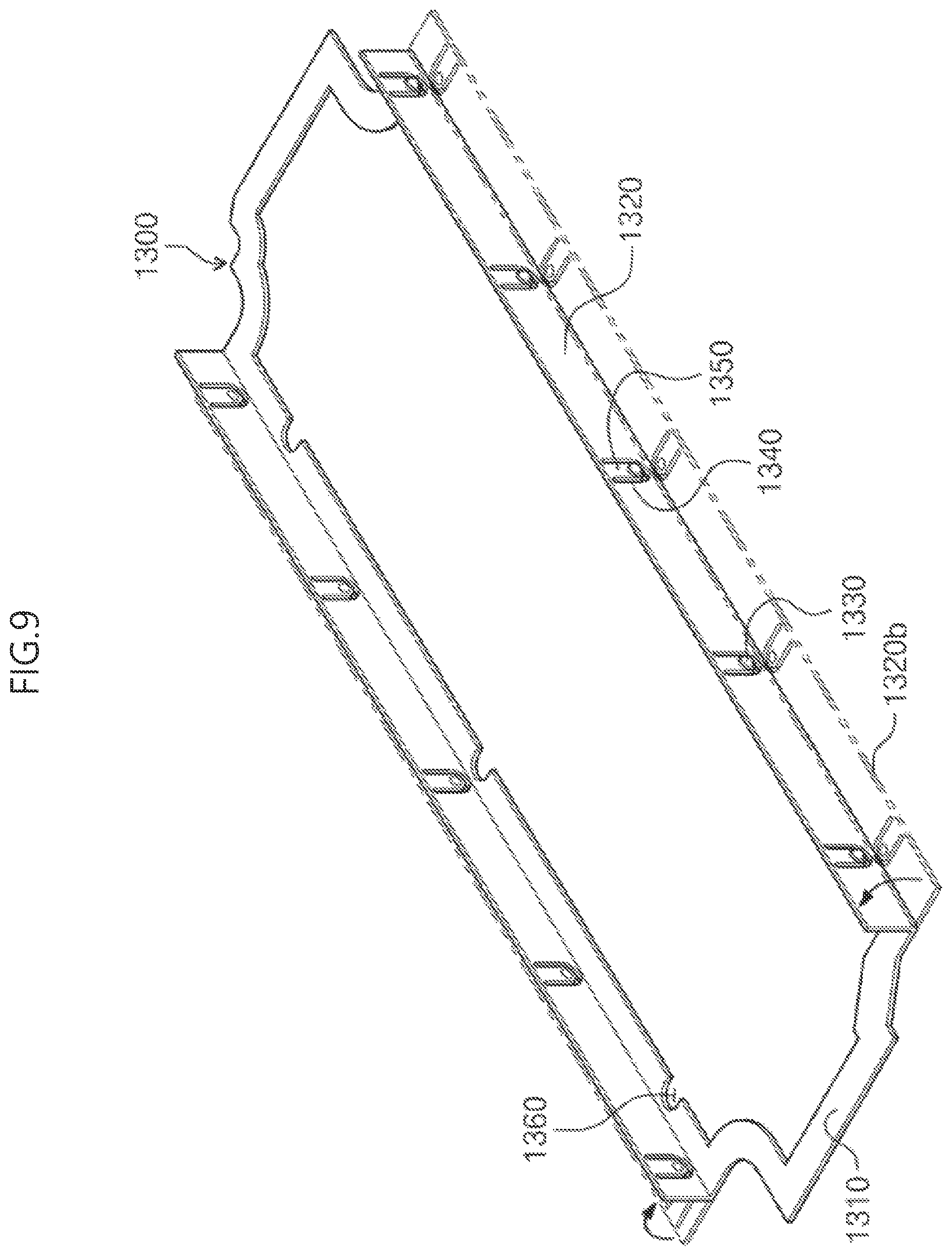 Patent US12366892 Figure 9 – Contact gasket, SSD case including the same, and method for manufacturing the same