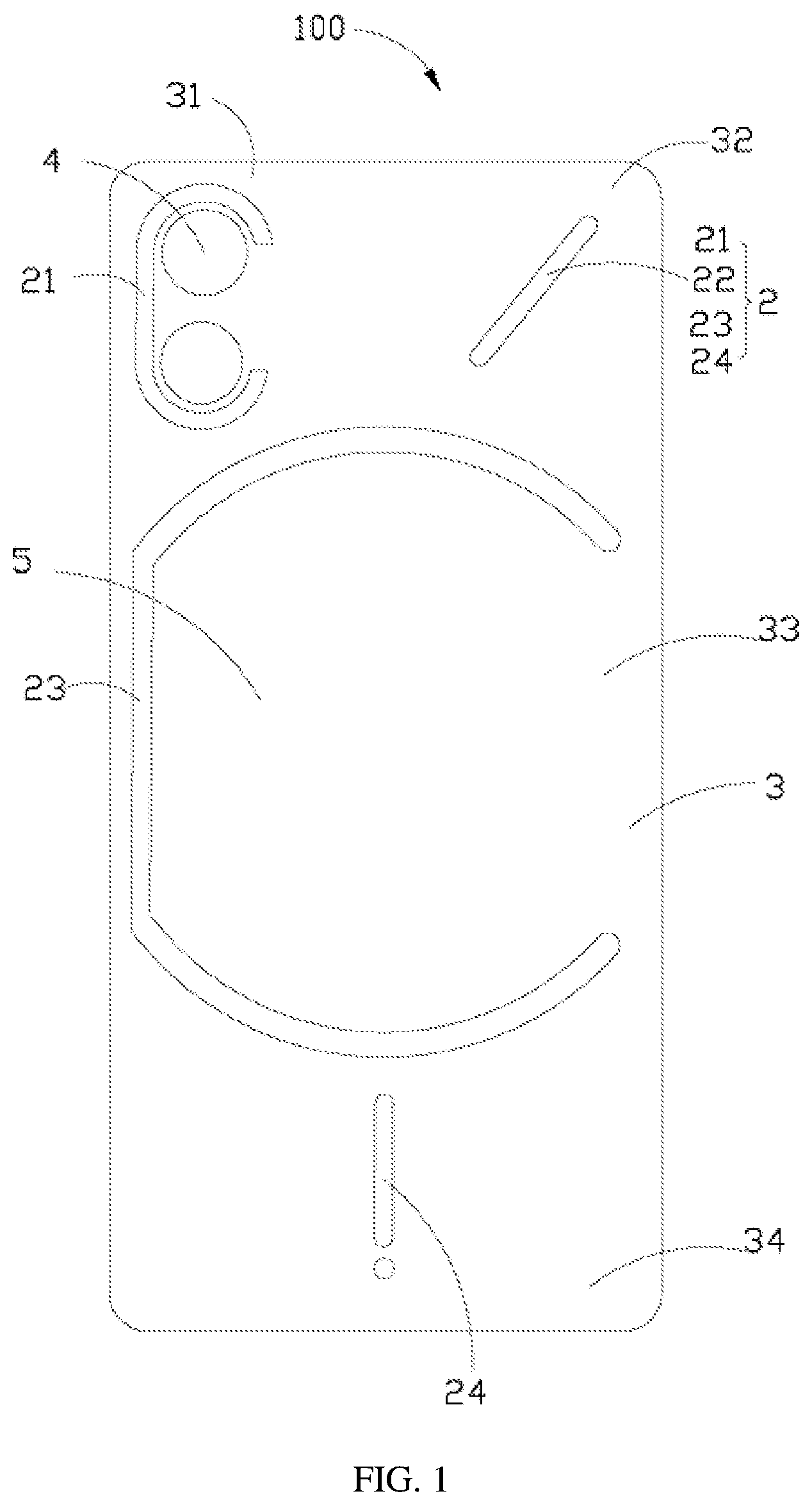 Patent US12366894 — Electronic device and method of converting audio to light effect thereof — Figure 1