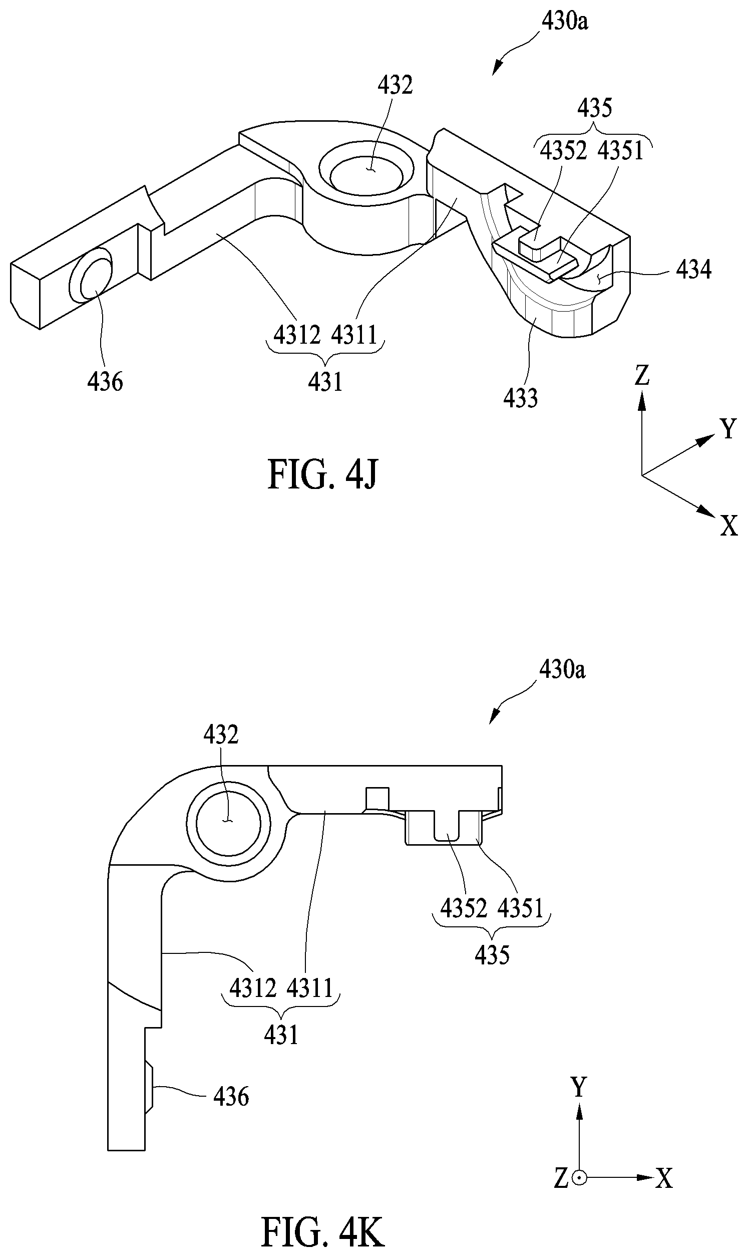 Patent US12366895 Figure 14 – Hinge assembly and electronic device including the same