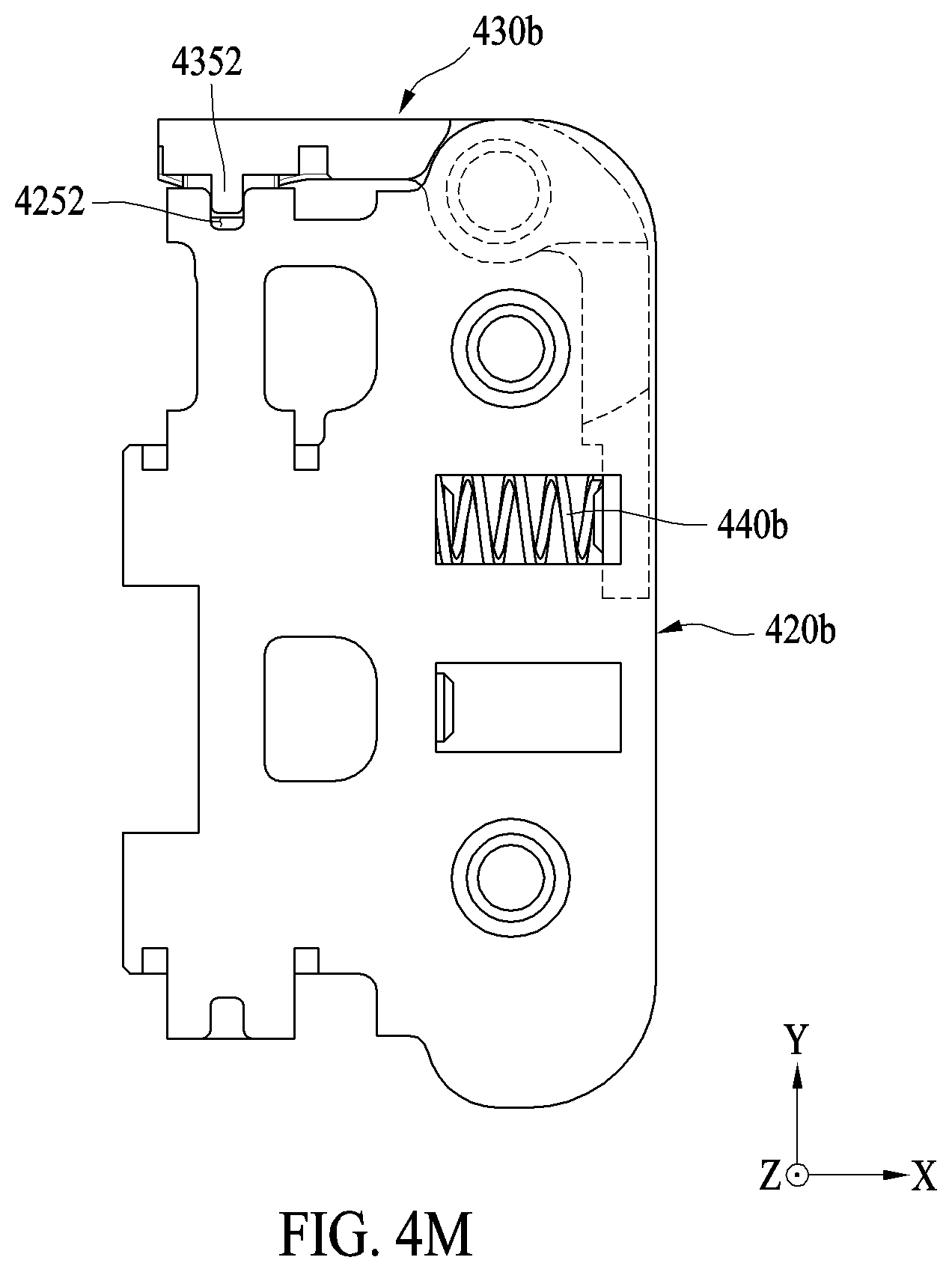 Patent US12366895 Figure 16 – Hinge assembly and electronic device including the same