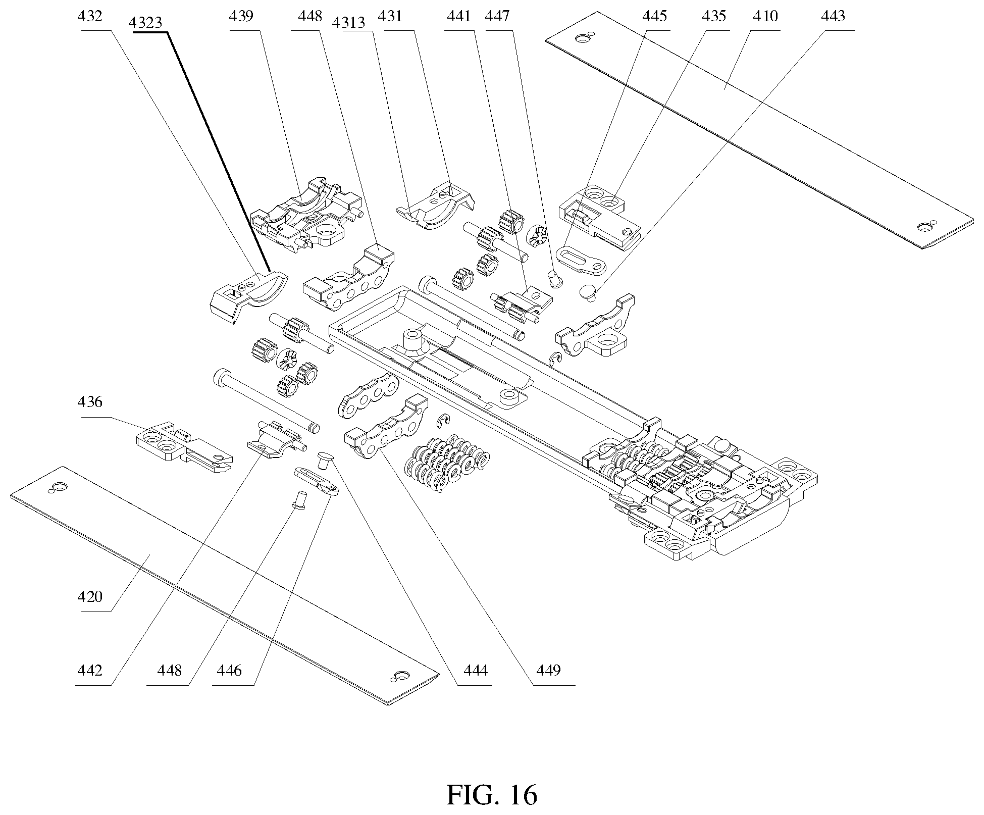 Patent US12366896 Figure 10 – Rotation connection structure and electronic apparatus