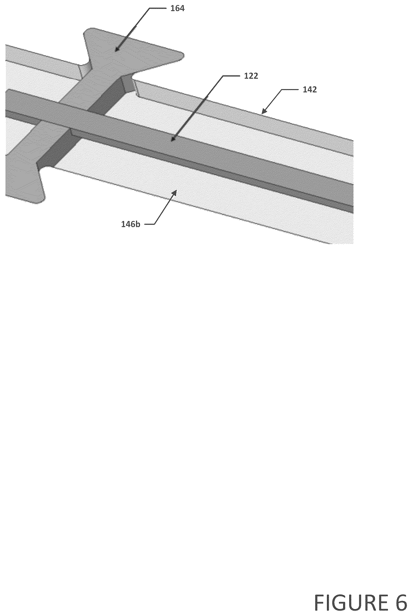 Patent US12366899 Figure 5 – Transmission line embedded in a portion of a chassis of an electronic device