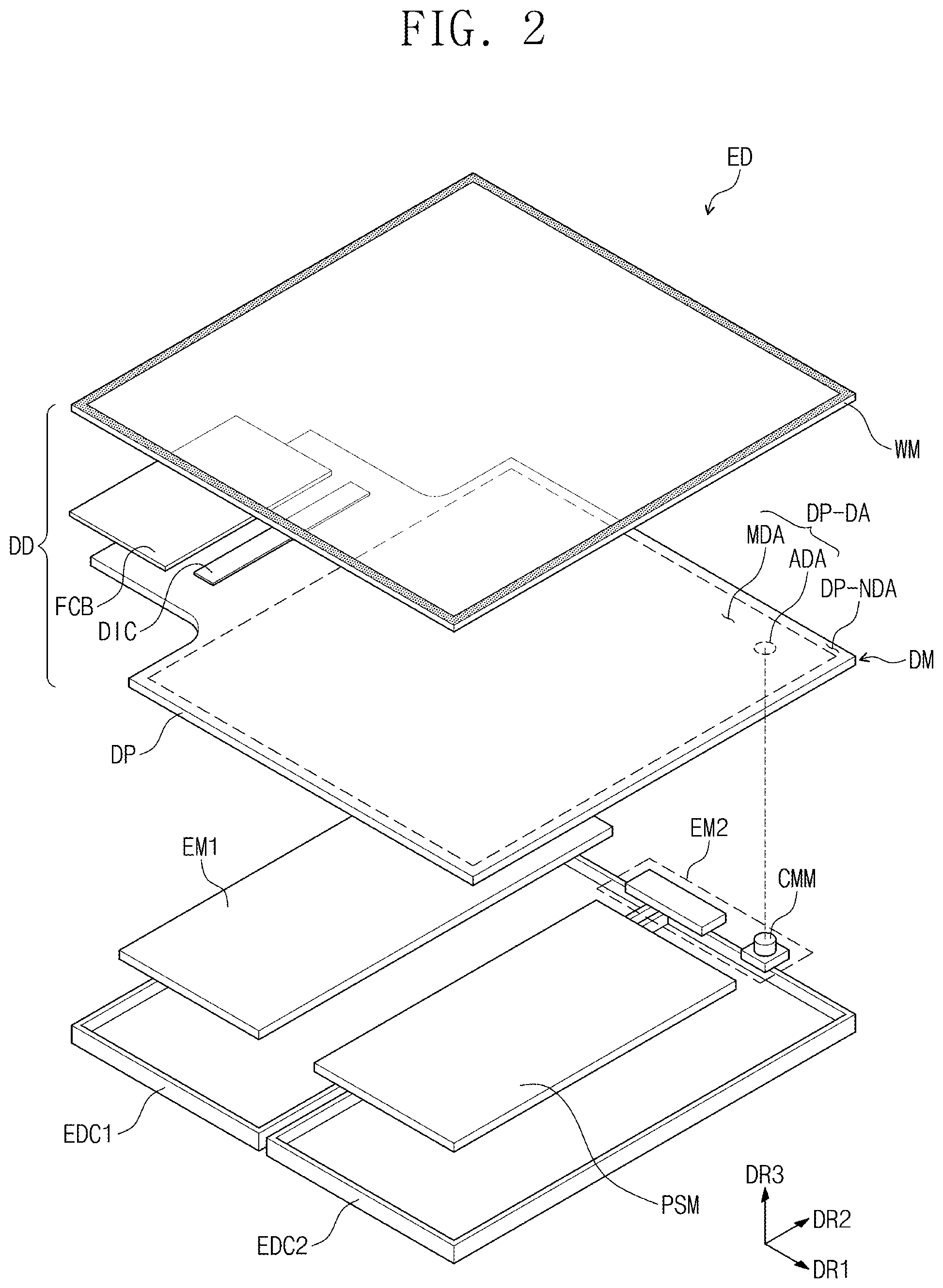 Patent US12366900 Figure 3 – Electronic device