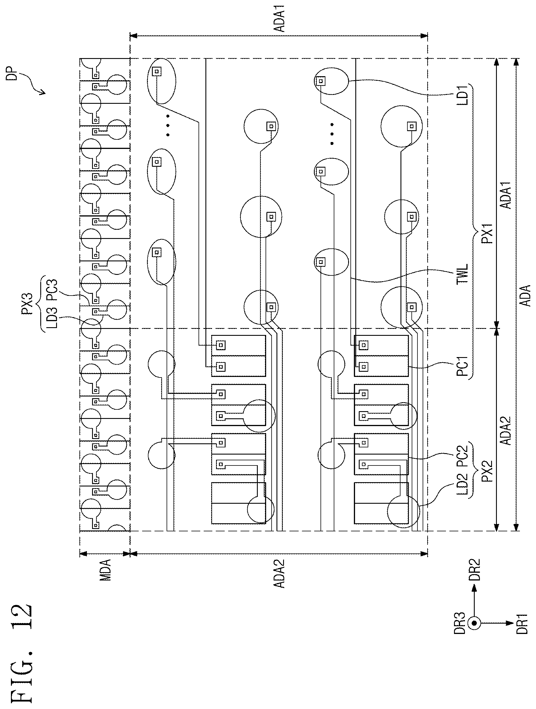 Patent US12366900 Figure 14 – Electronic device