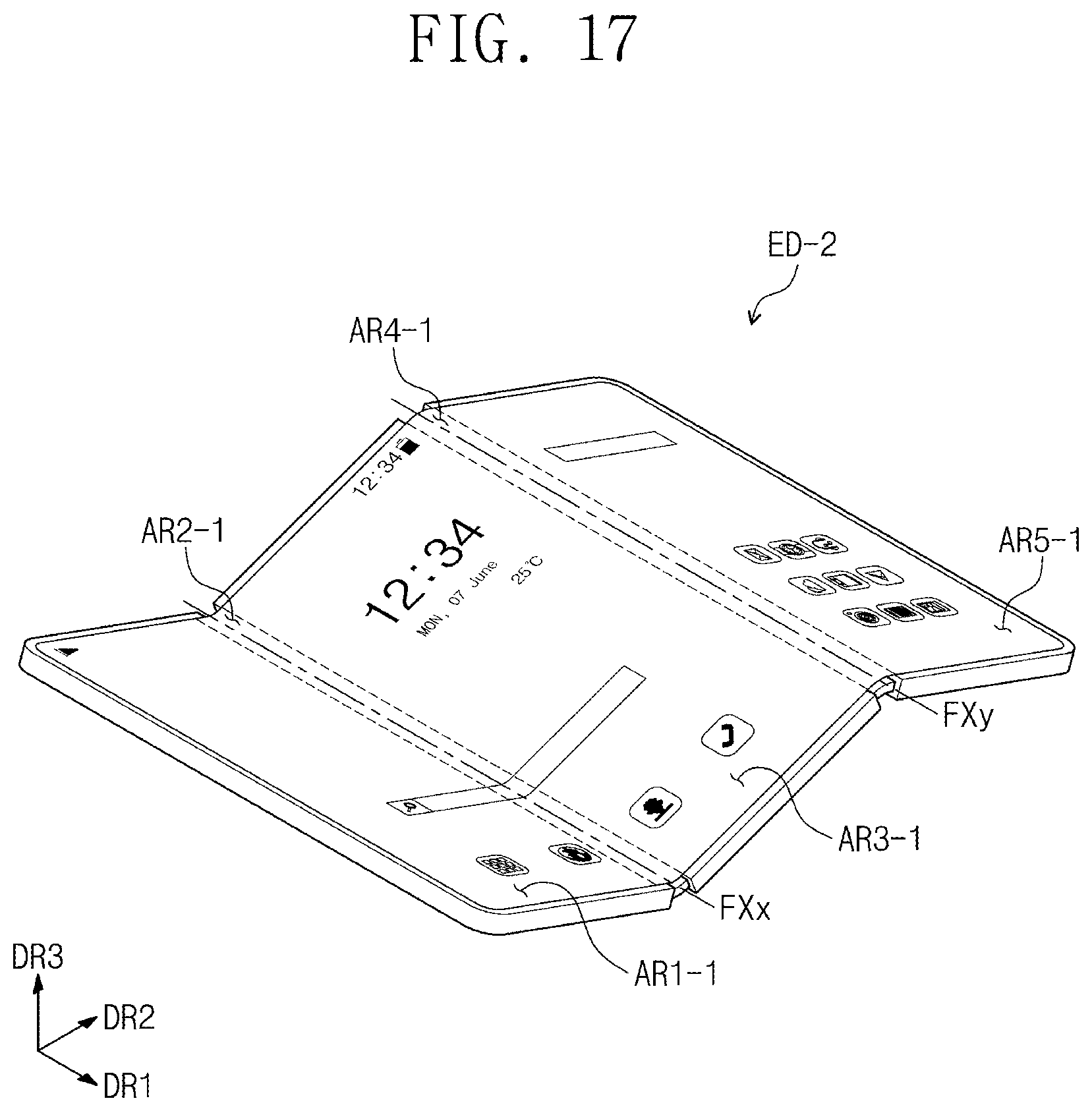 Patent US12366900 Figure 20 – Electronic device