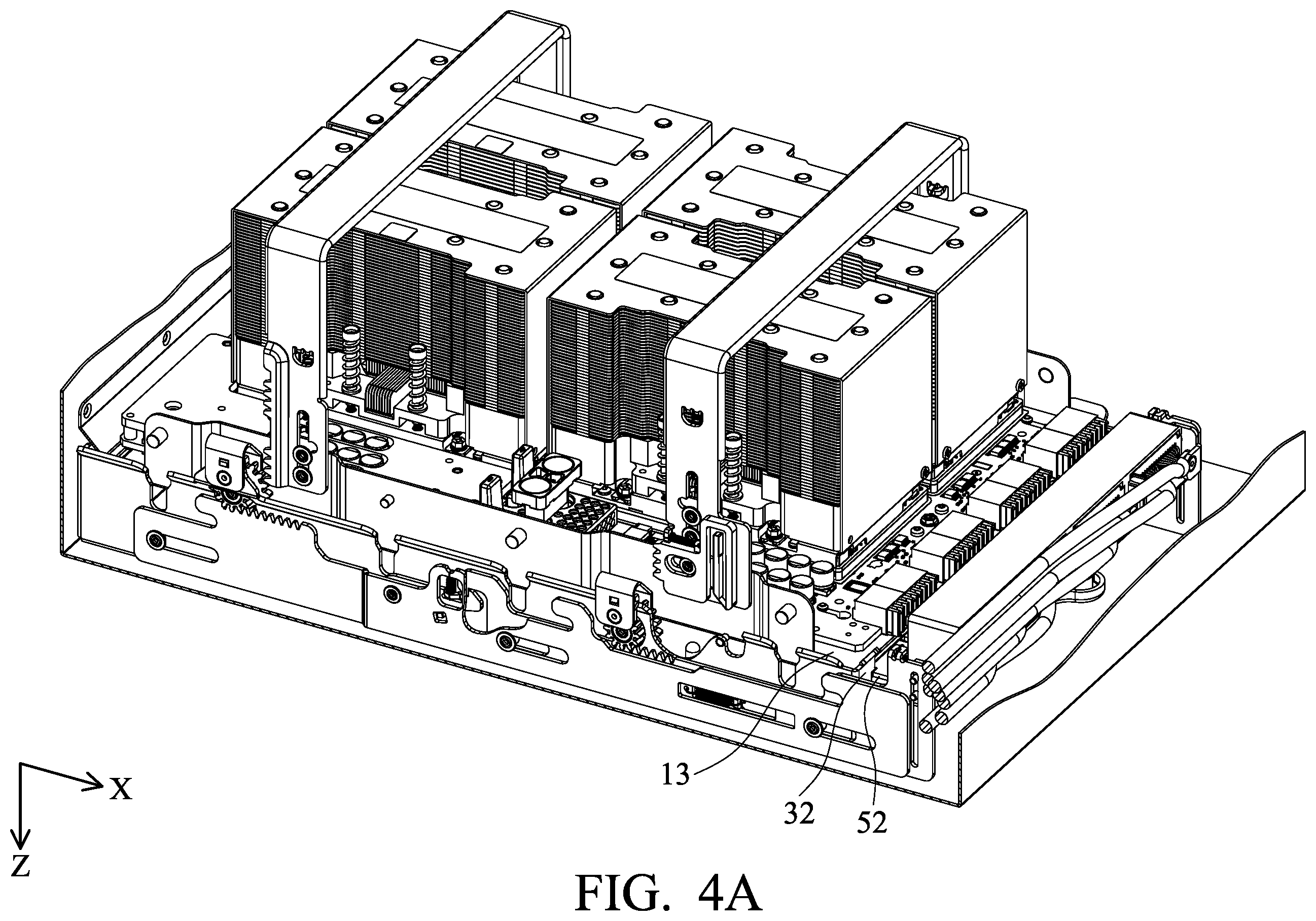 Patent US12366902 Figure 5 – Electronic device with plugging and unplugging function