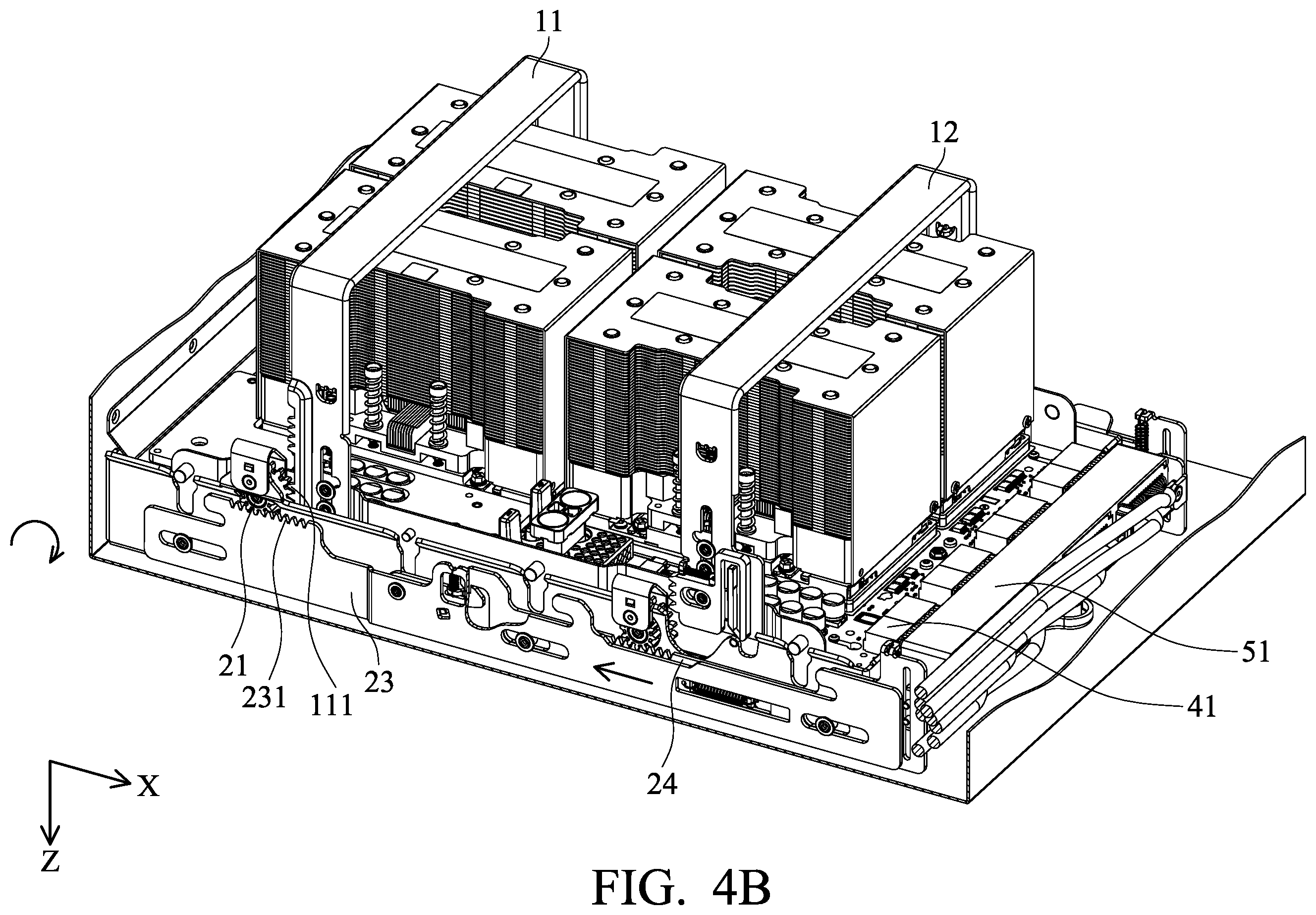Patent US12366902 Figure 6 – Electronic device with plugging and unplugging function