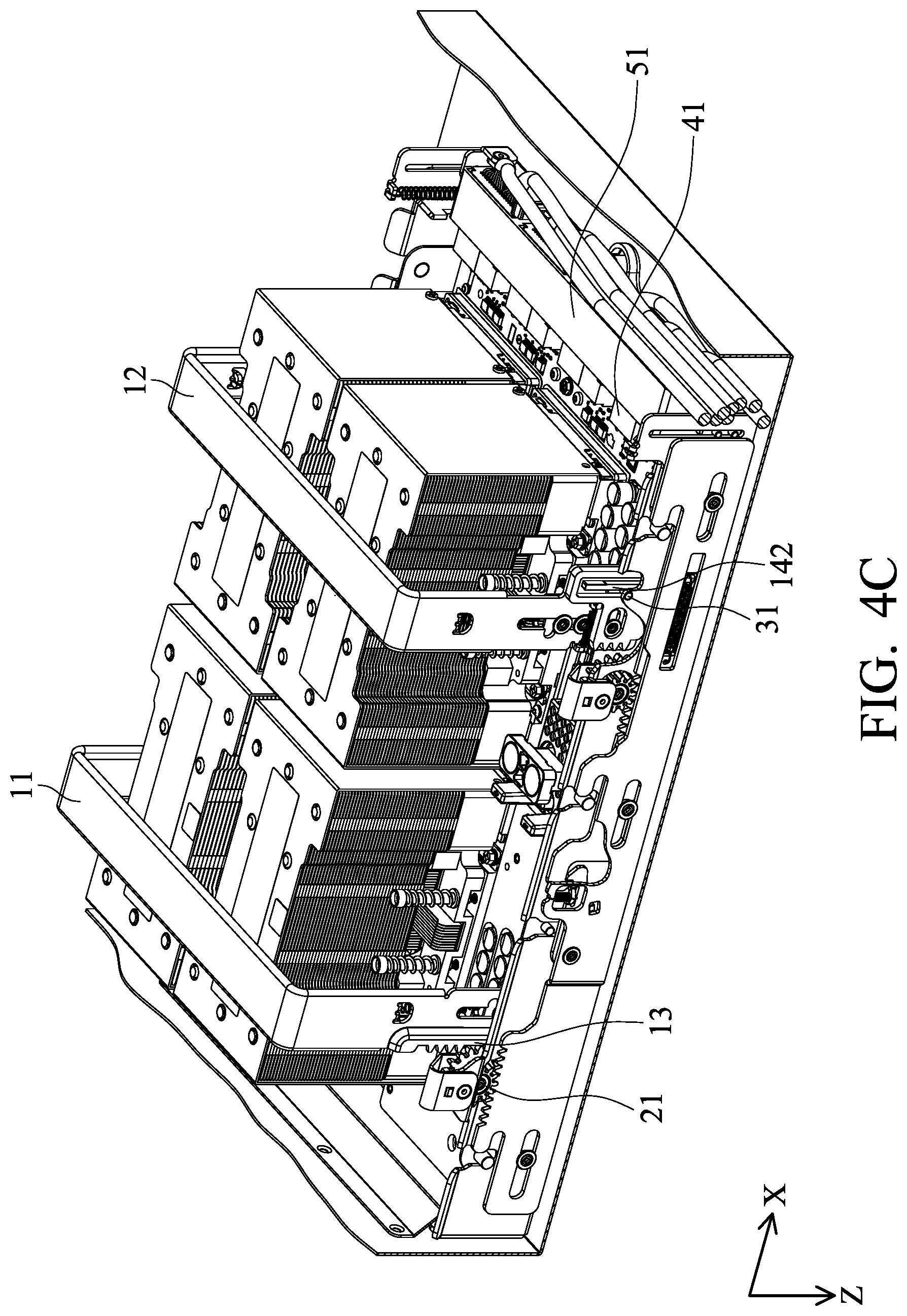 Patent US12366902 Figure 7 – Electronic device with plugging and unplugging function
