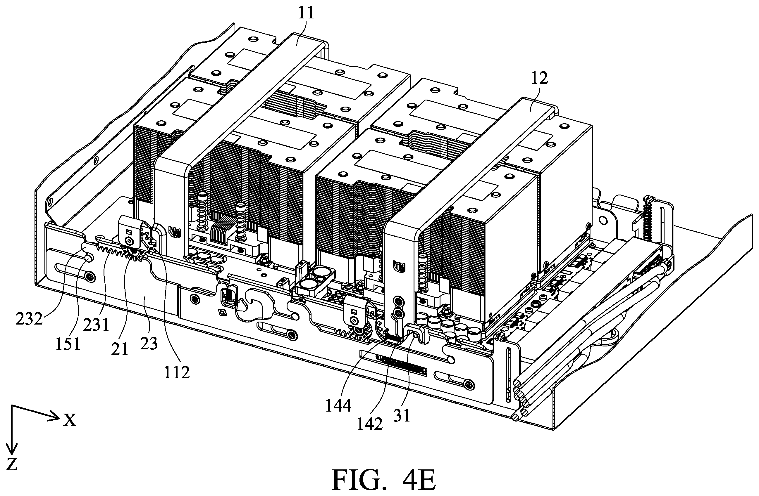 Patent US12366902 Figure 9 – Electronic device with plugging and unplugging function