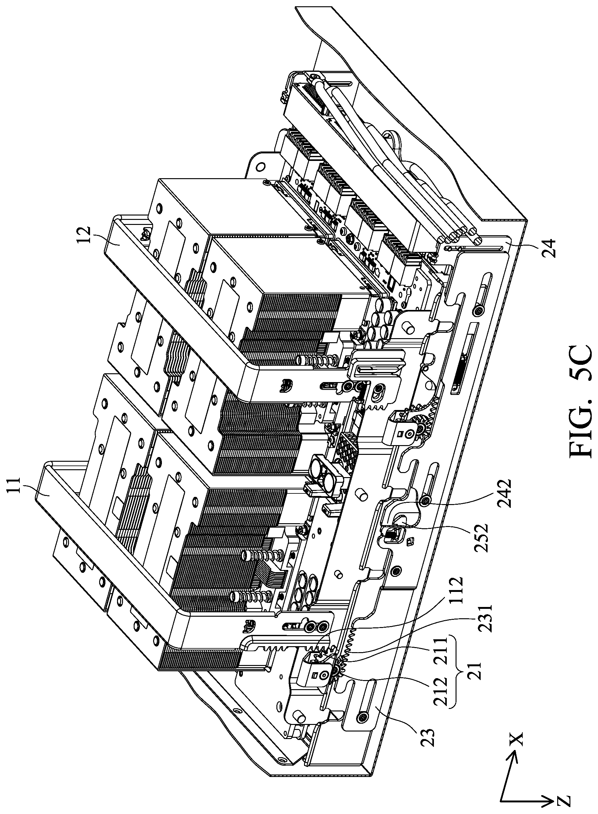 Patent US12366902 Figure 12 – Electronic device with plugging and unplugging function