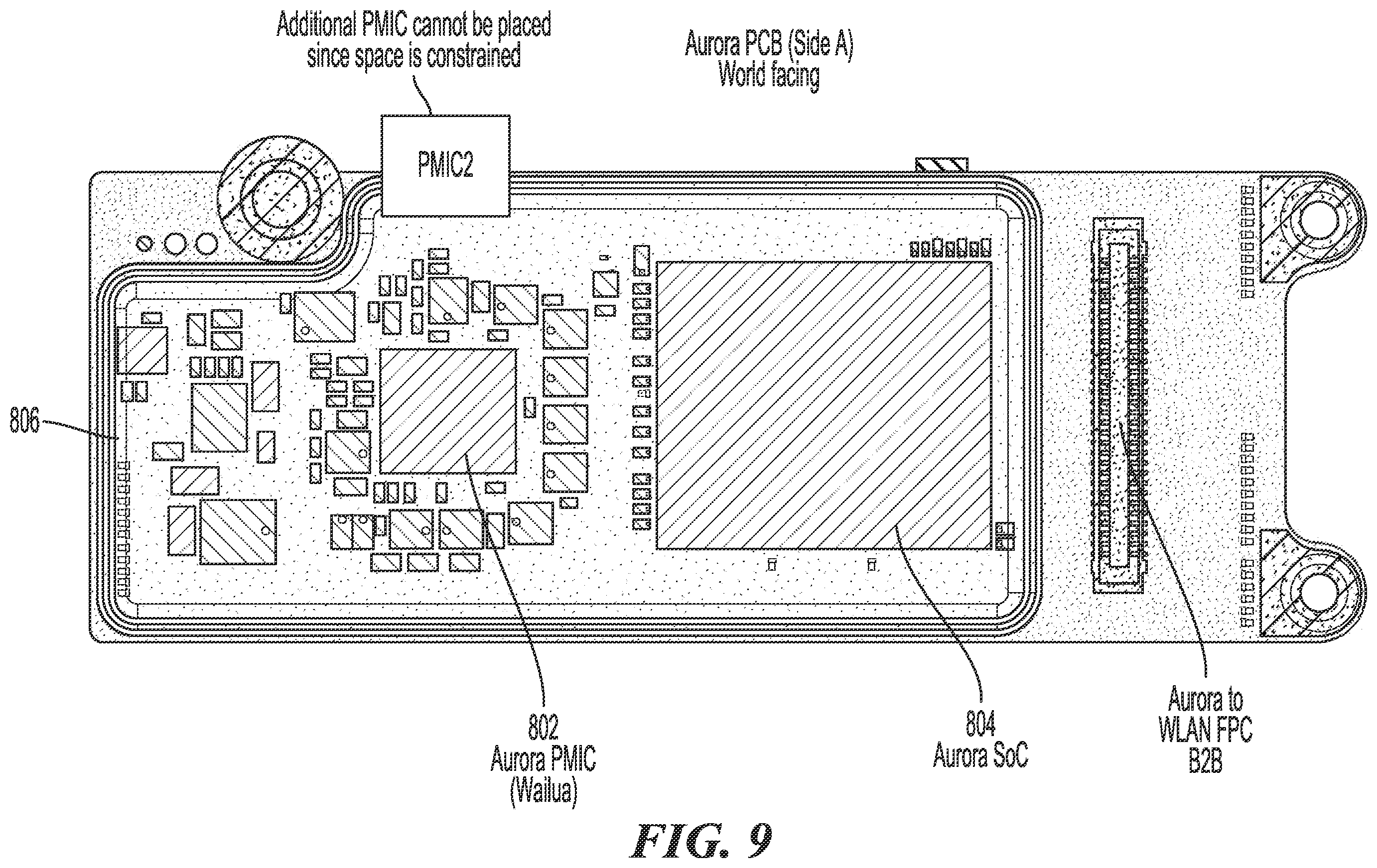 Patent US12366904 Figure 10 – Dynamic power grid for augmented reality (AR) glasses