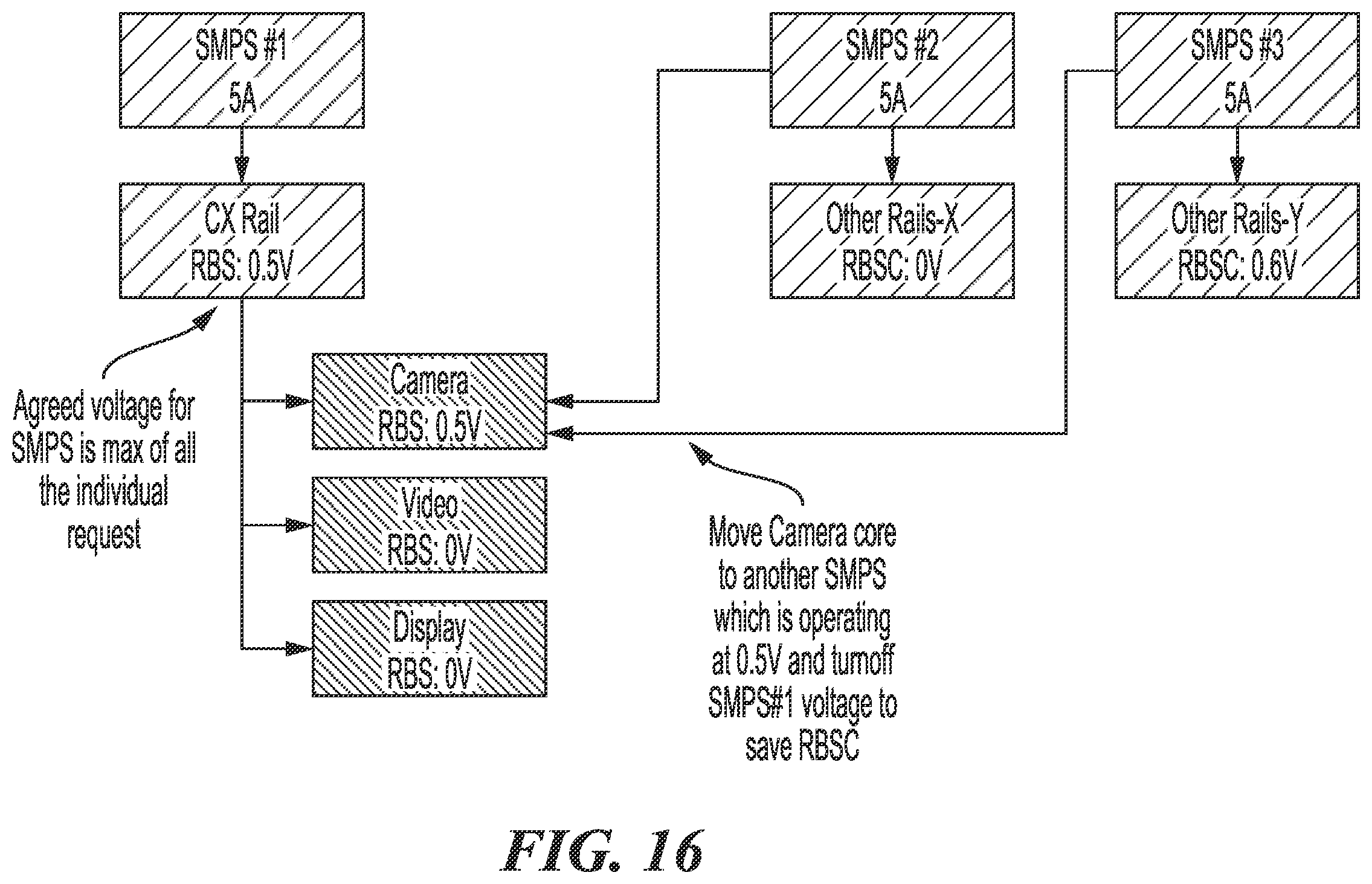 Patent US12366904 Figure 17 – Dynamic power grid for augmented reality (AR) glasses