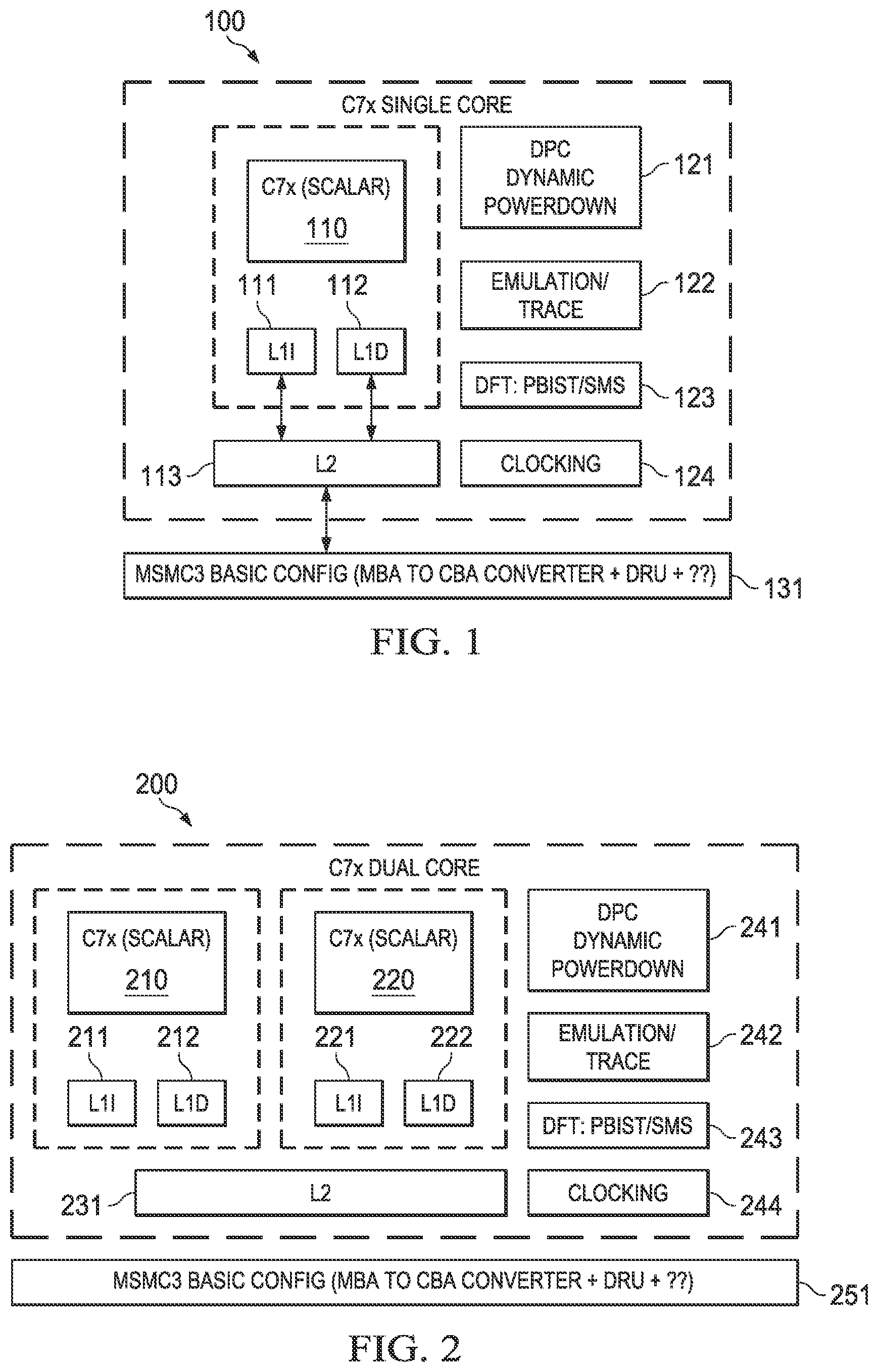 Patent US12366906 Figure 1 – Controlling the number of powered vector lanes via a register field