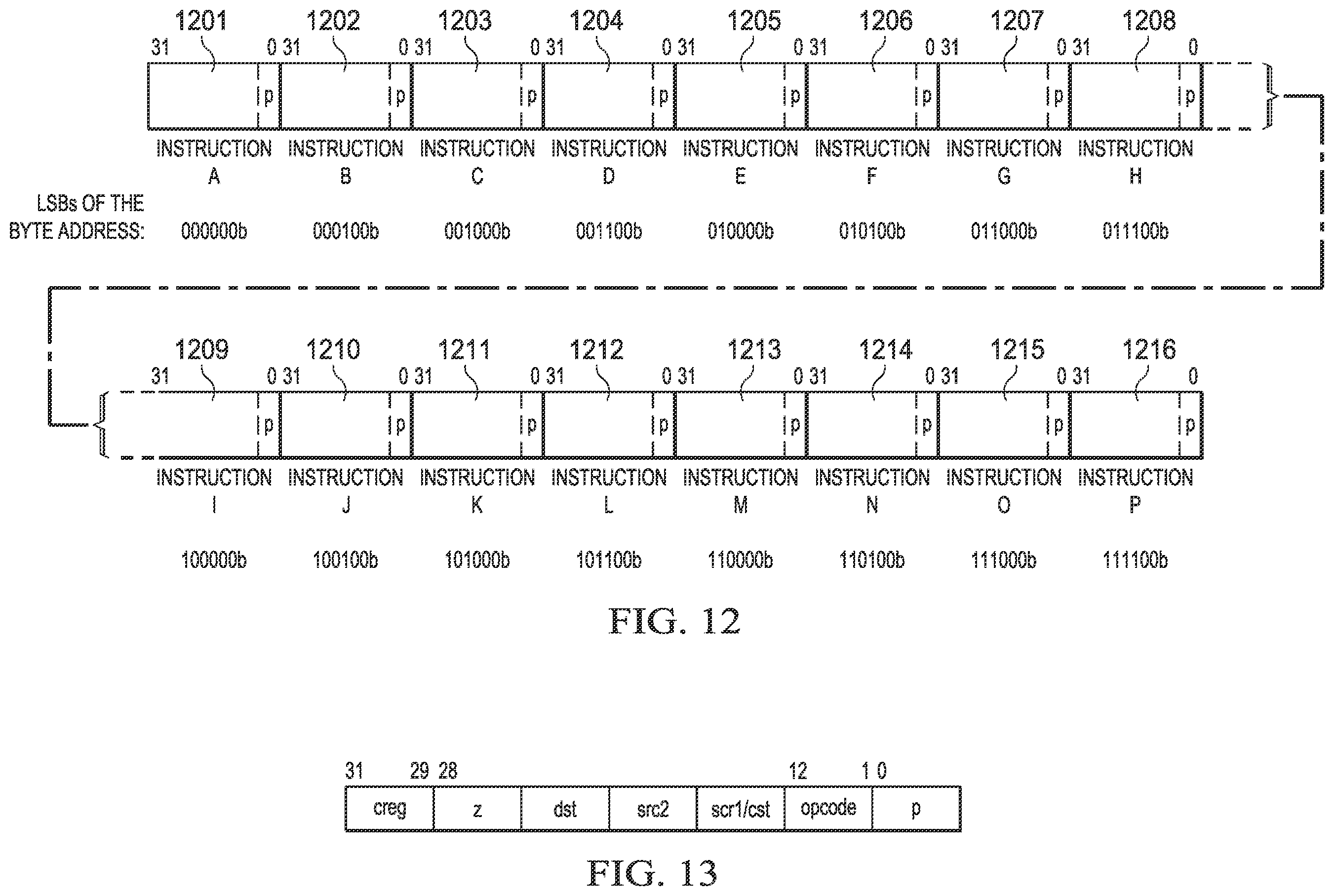 Patent US12366906 Figure 7 – Controlling the number of powered vector lanes via a register field