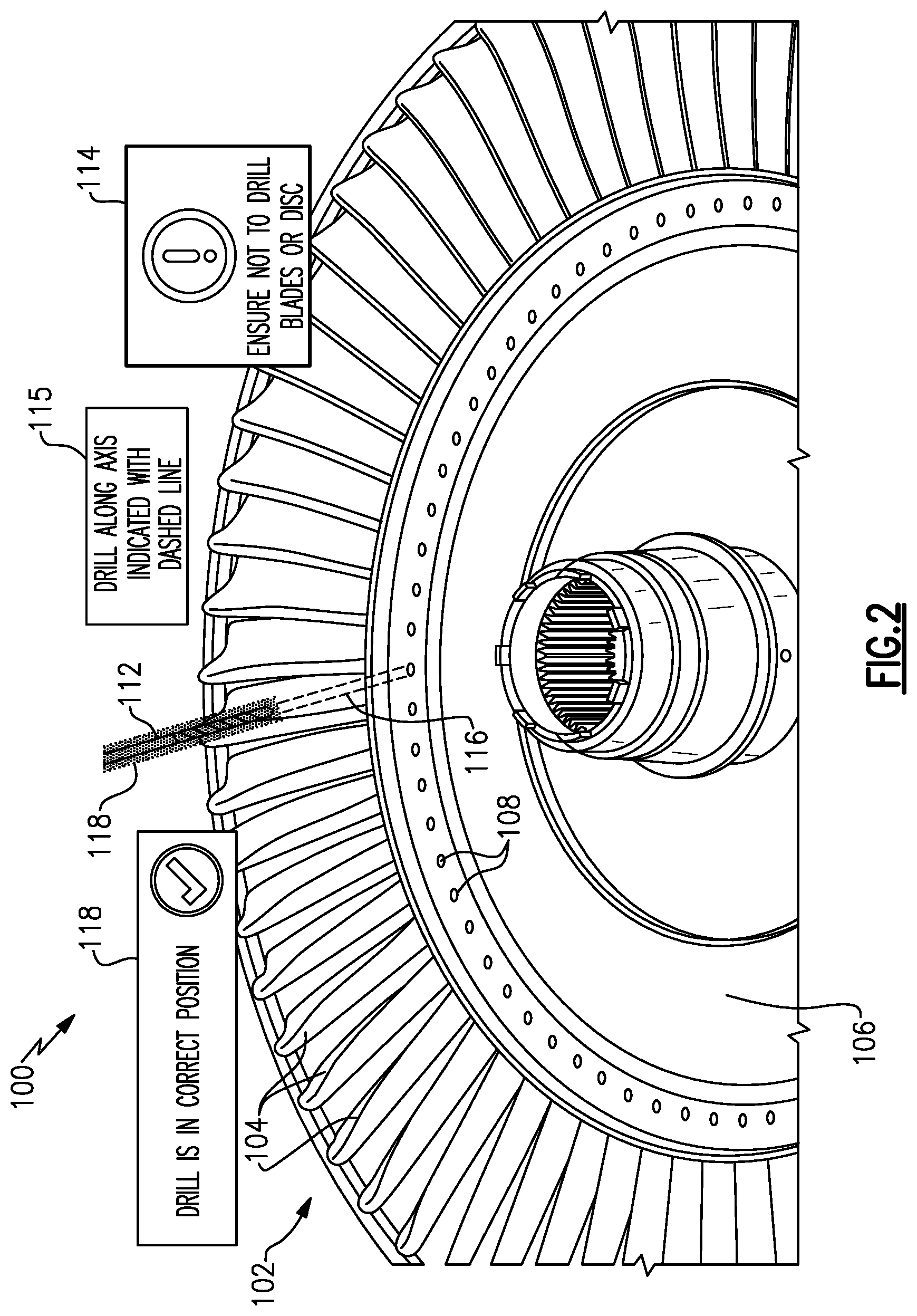 Patent US12366918 Figure 2 – Augmented reality machining aid