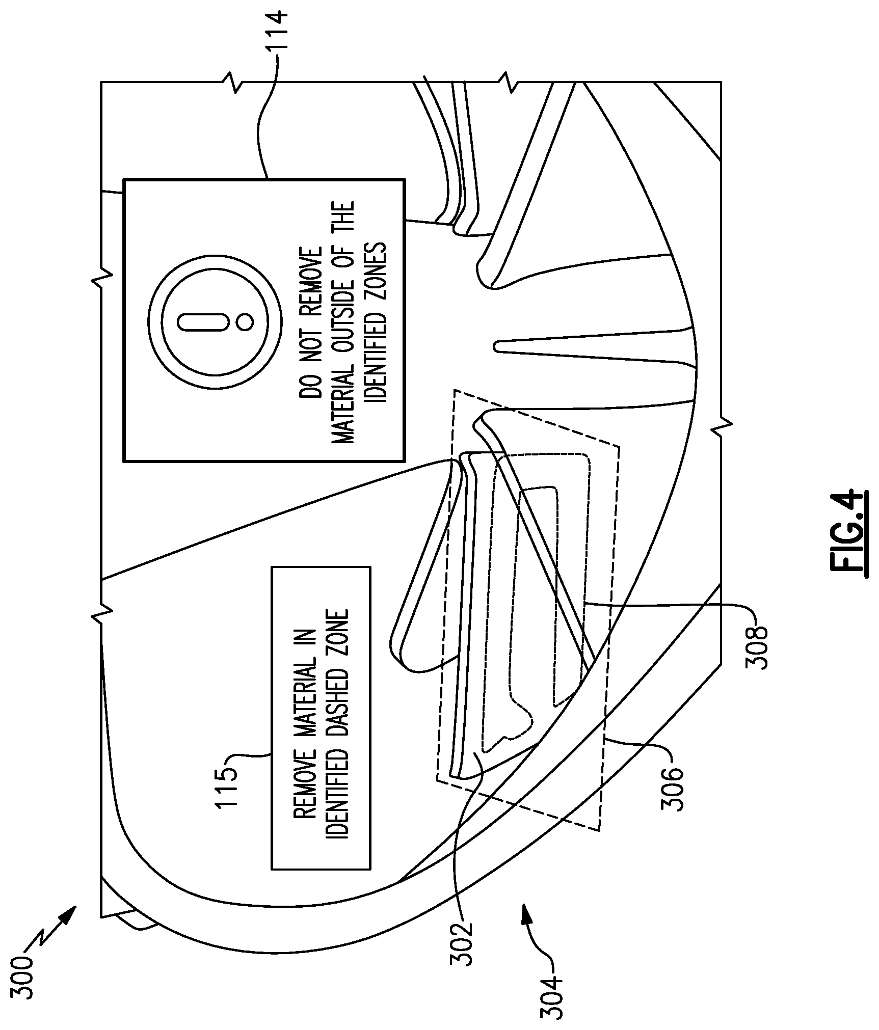 Patent US12366918 Figure 4 – Augmented reality machining aid