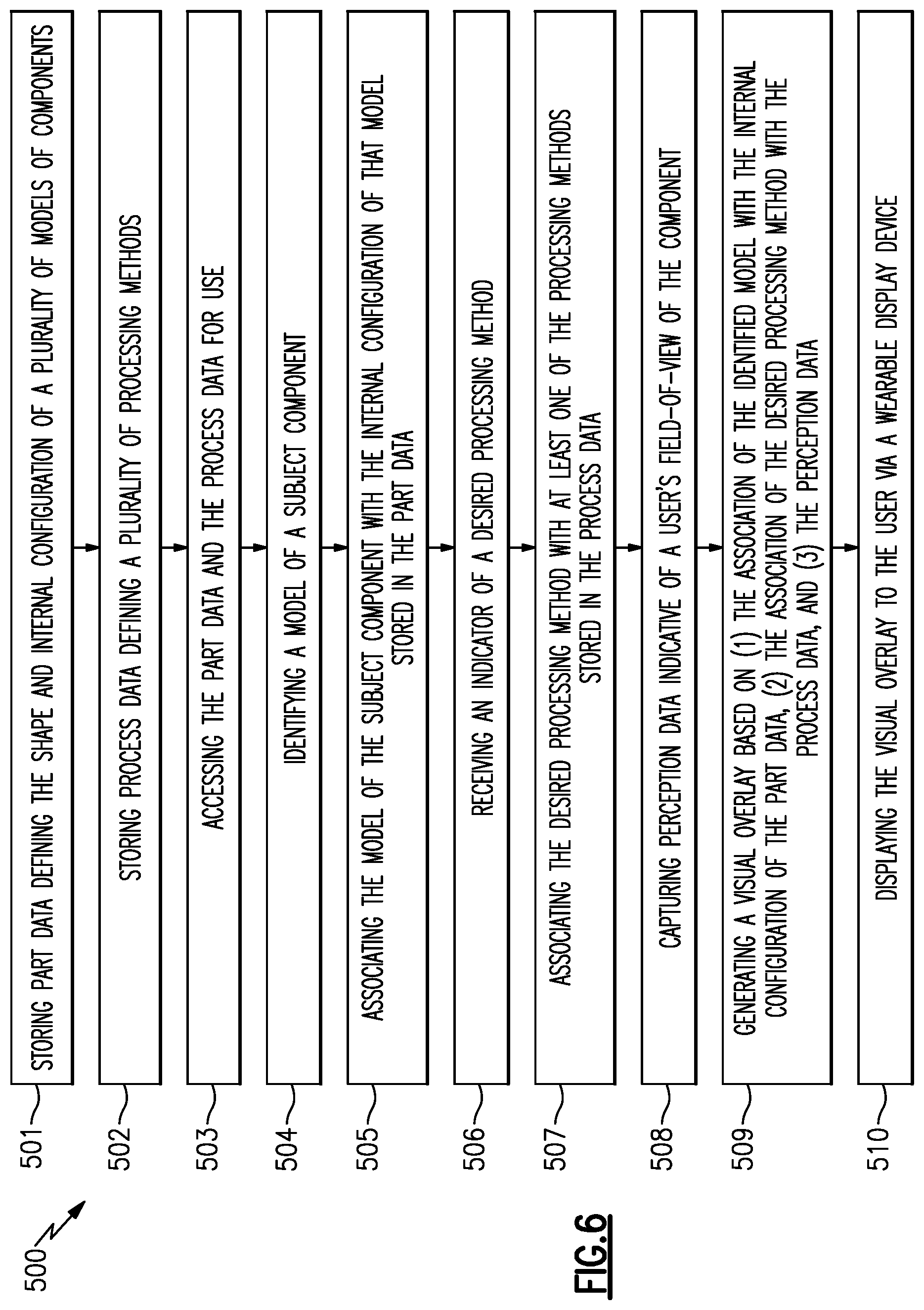 Patent US12366918 Figure 6 – Augmented reality machining aid