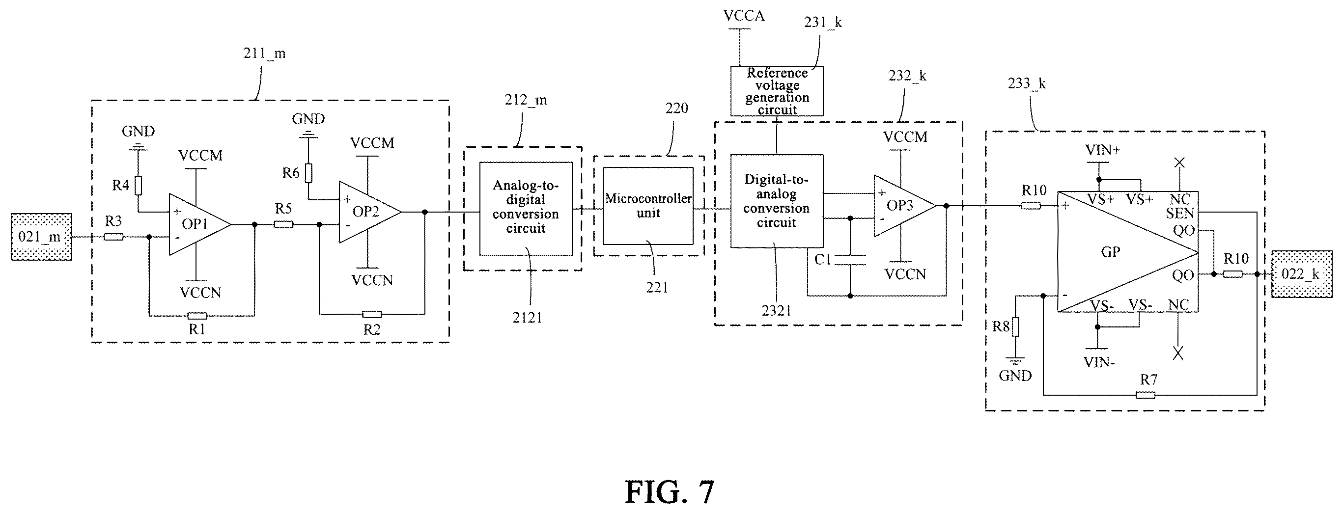 Patent US12366922 Figure 8 – Drive control circuit, driving method thereof, and haptic feedback apparatus