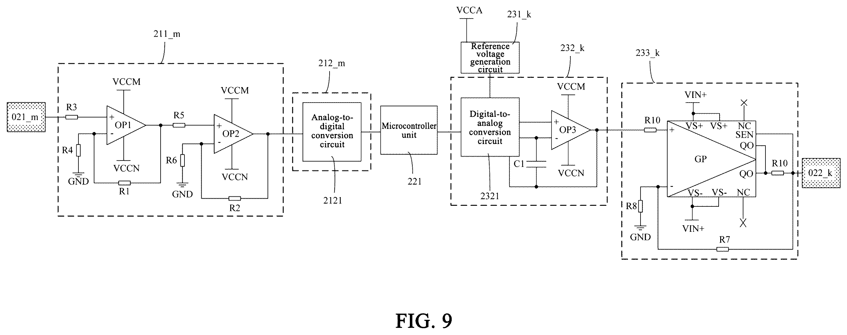 Patent US12366922 Figure 10 – Drive control circuit, driving method thereof, and haptic feedback apparatus