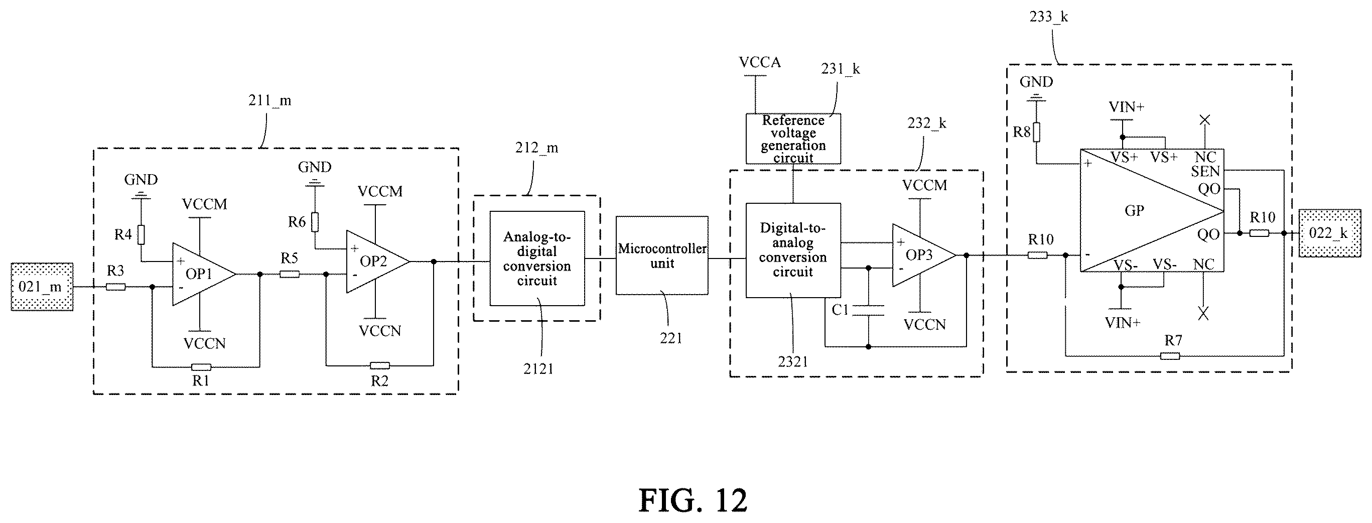 Patent US12366922 Figure 13 – Drive control circuit, driving method thereof, and haptic feedback apparatus