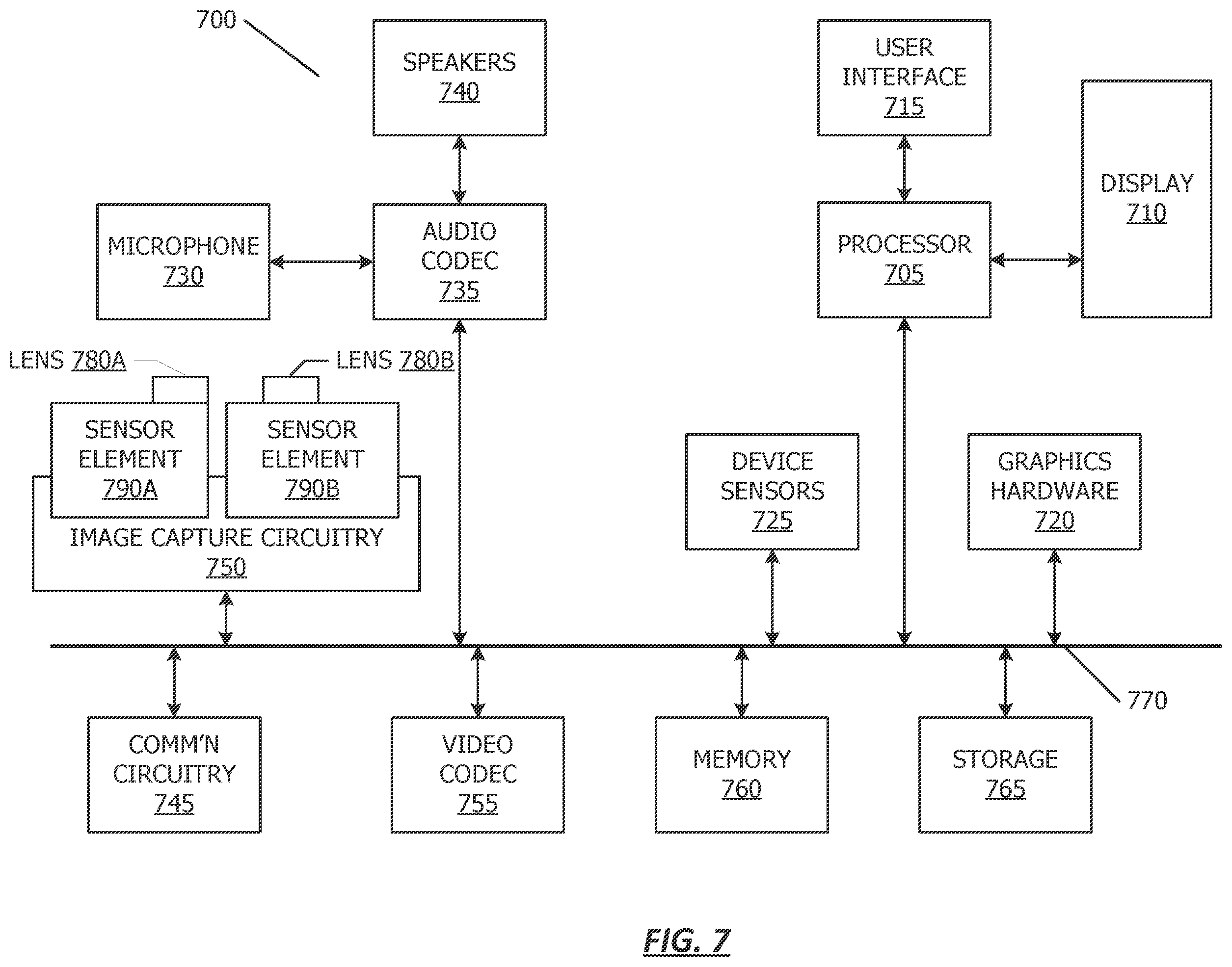 Patent US12366926 Figure 7 – Finger orientation touch detection