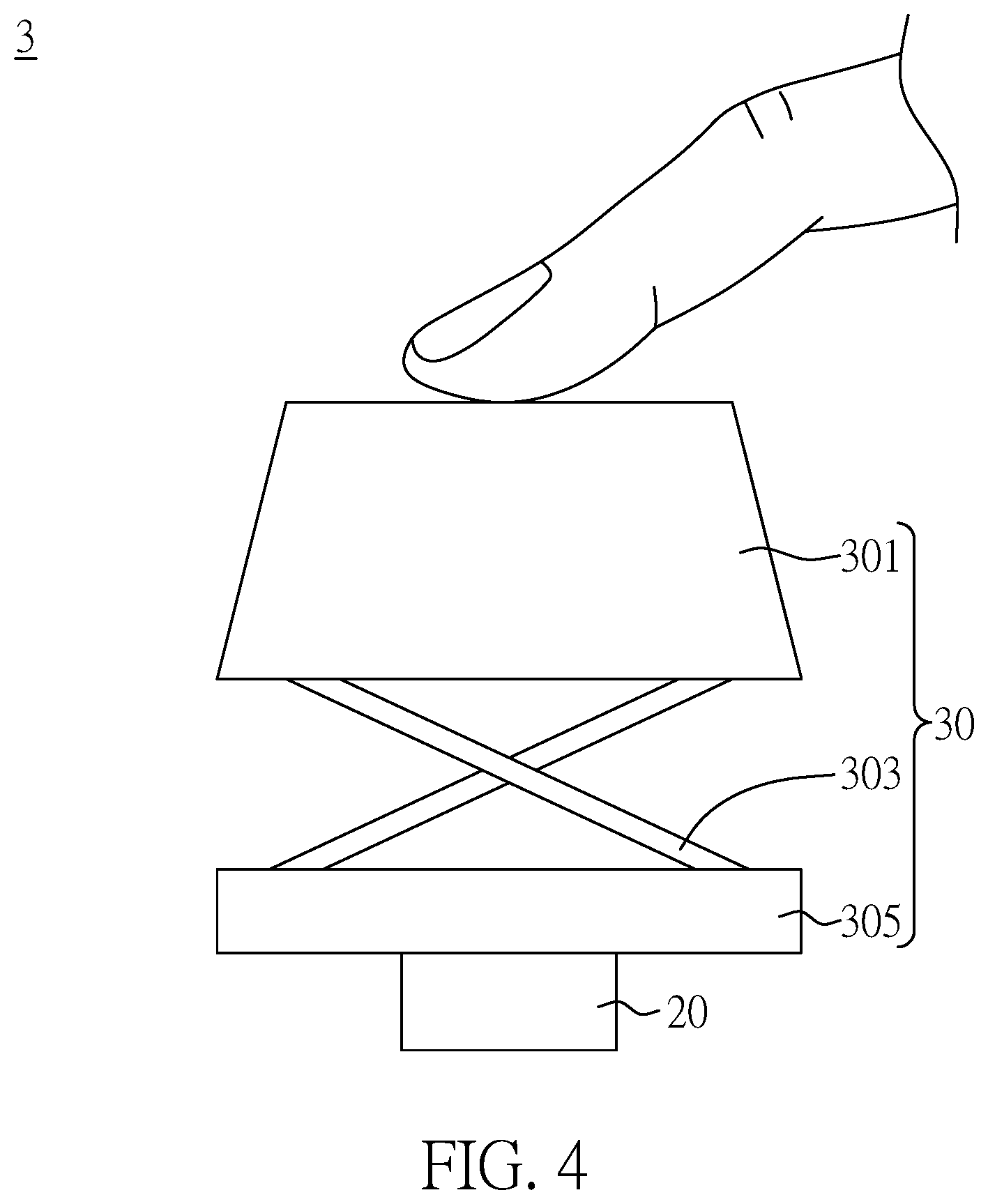 Patent US12366928 Figure 4 – Input method and controller of touch keyboard