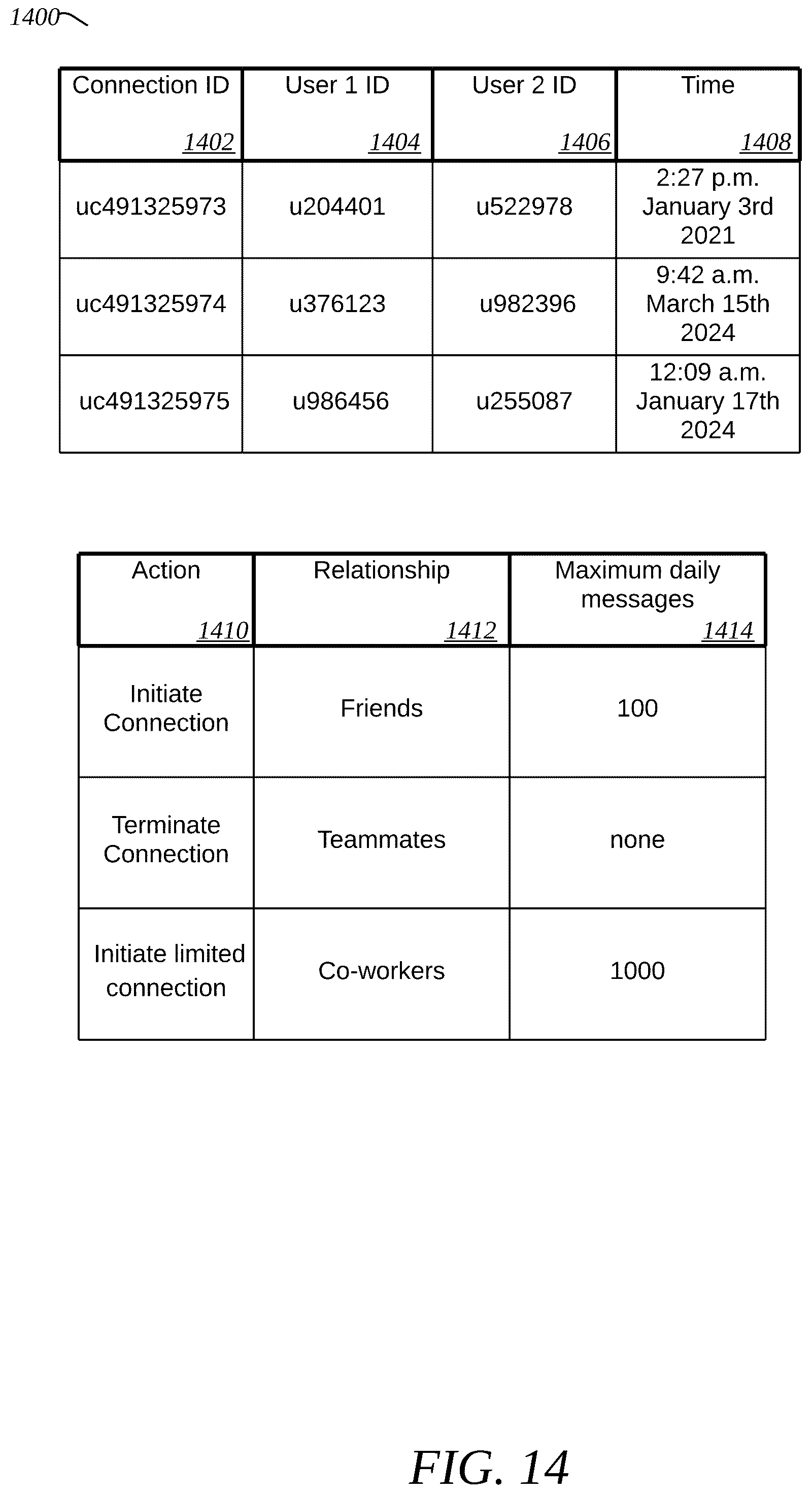 Patent US12366929 Figure 14 – Systems, methods, and apparatus for enhanced peripherals