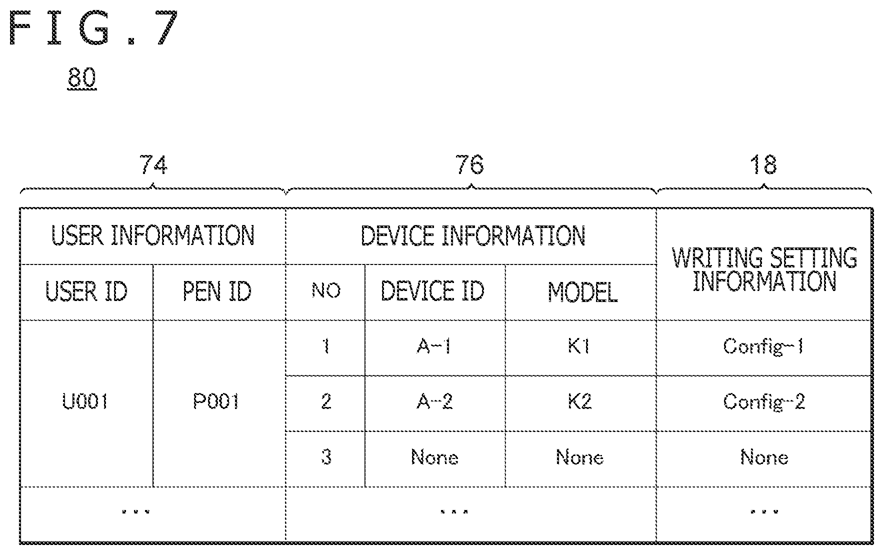 Patent US12366930 Figure 7 – Input support apparatus, method, computer-readable medium, and input system